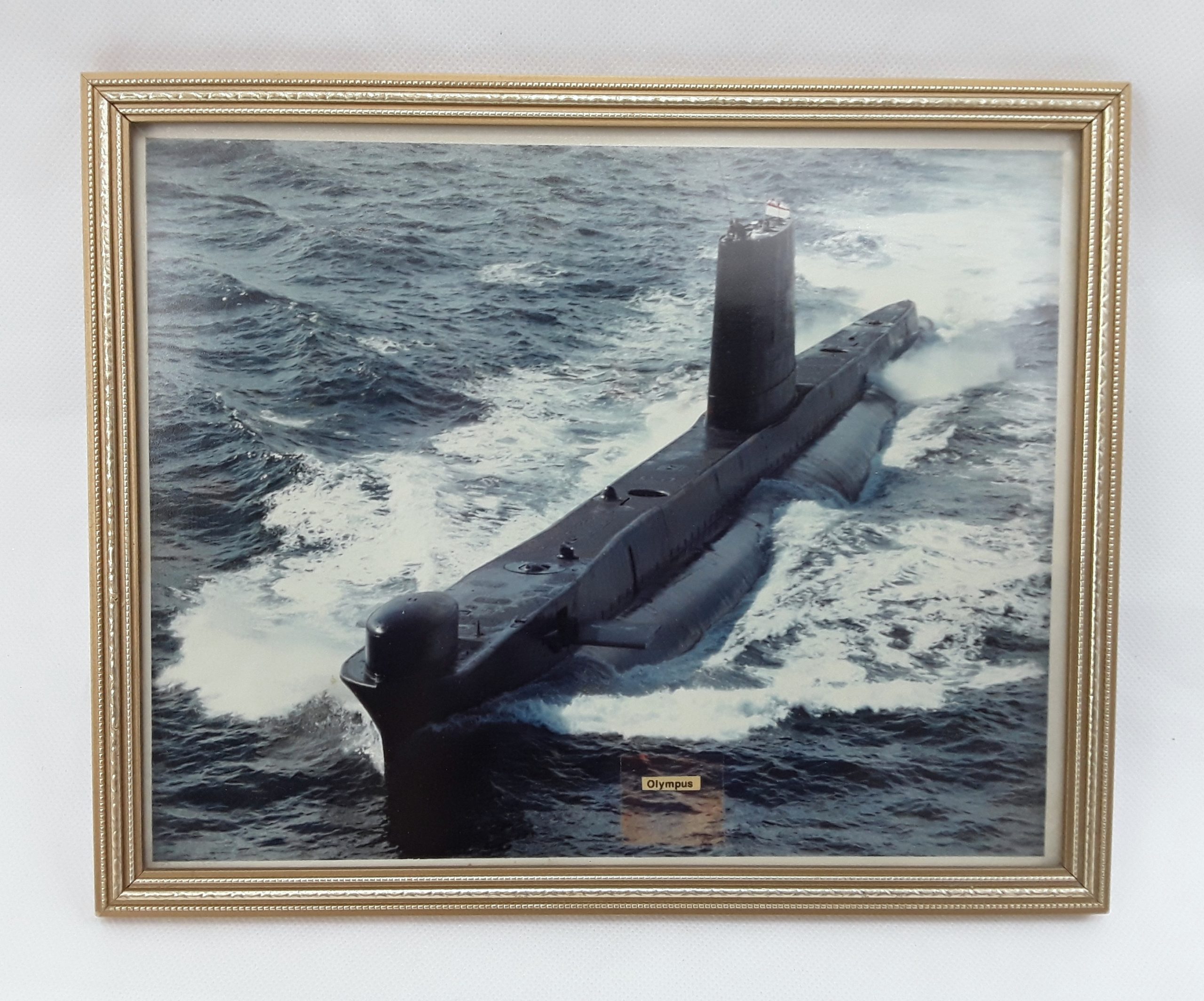 Photographic Print Of Royal Navy Submarine HMS Olympus