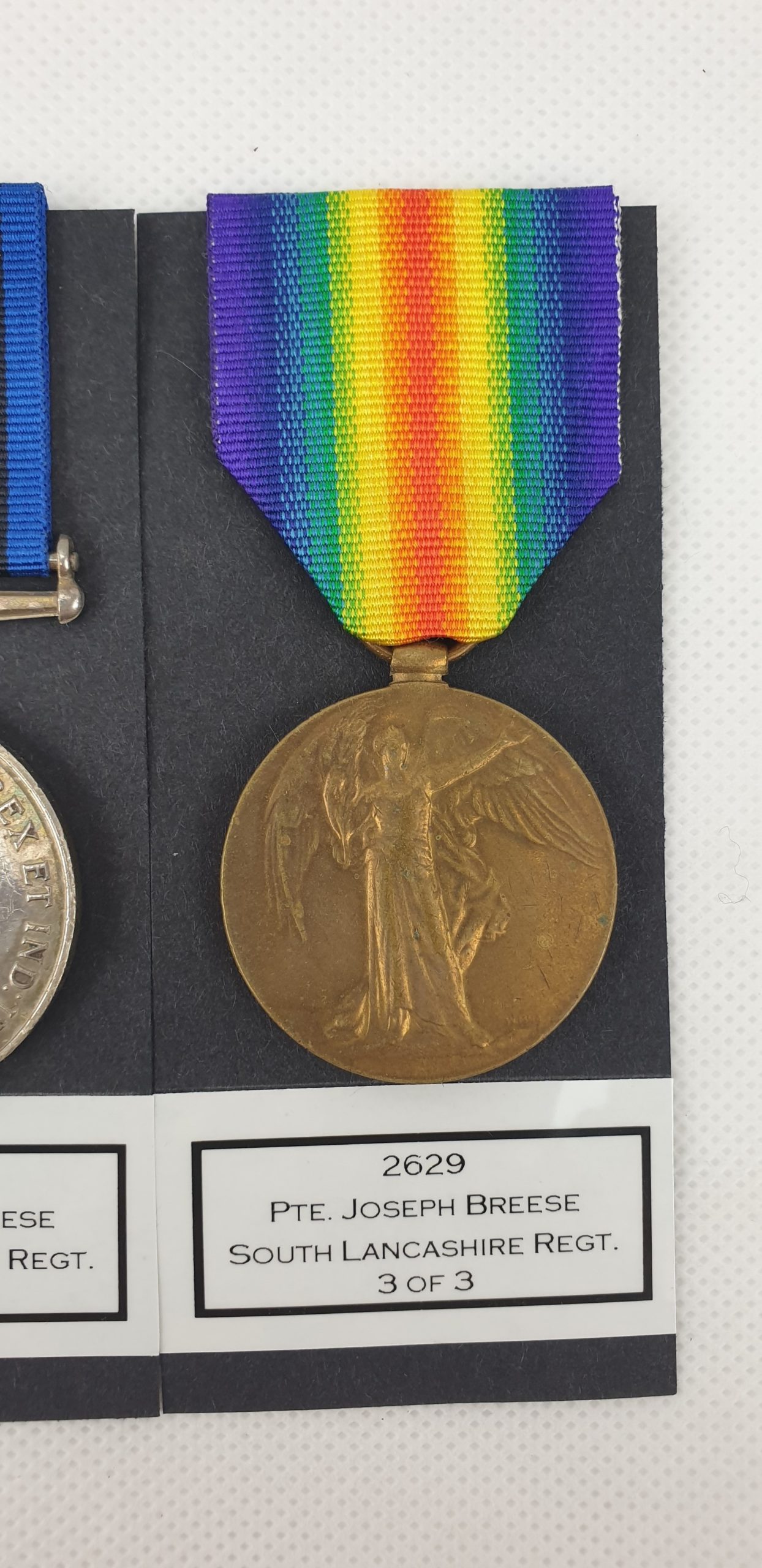 Private J. Breeze South Lancashire QSA South Africa Medal And WW1 1914 Trio - Image 9