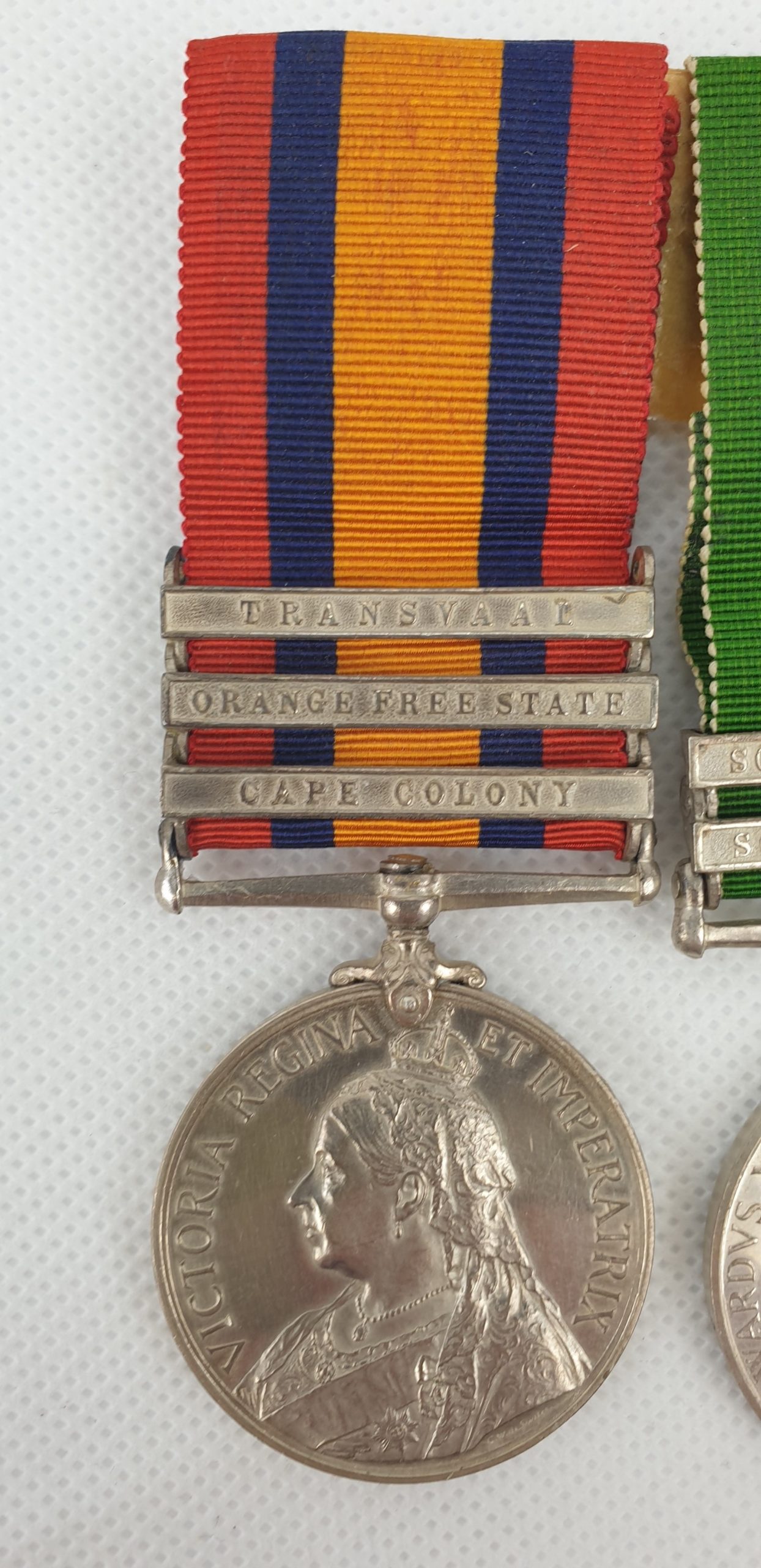 Private W H Warne 11th Hussars KSA And QSA South Africa Medal Pair - Image 4
