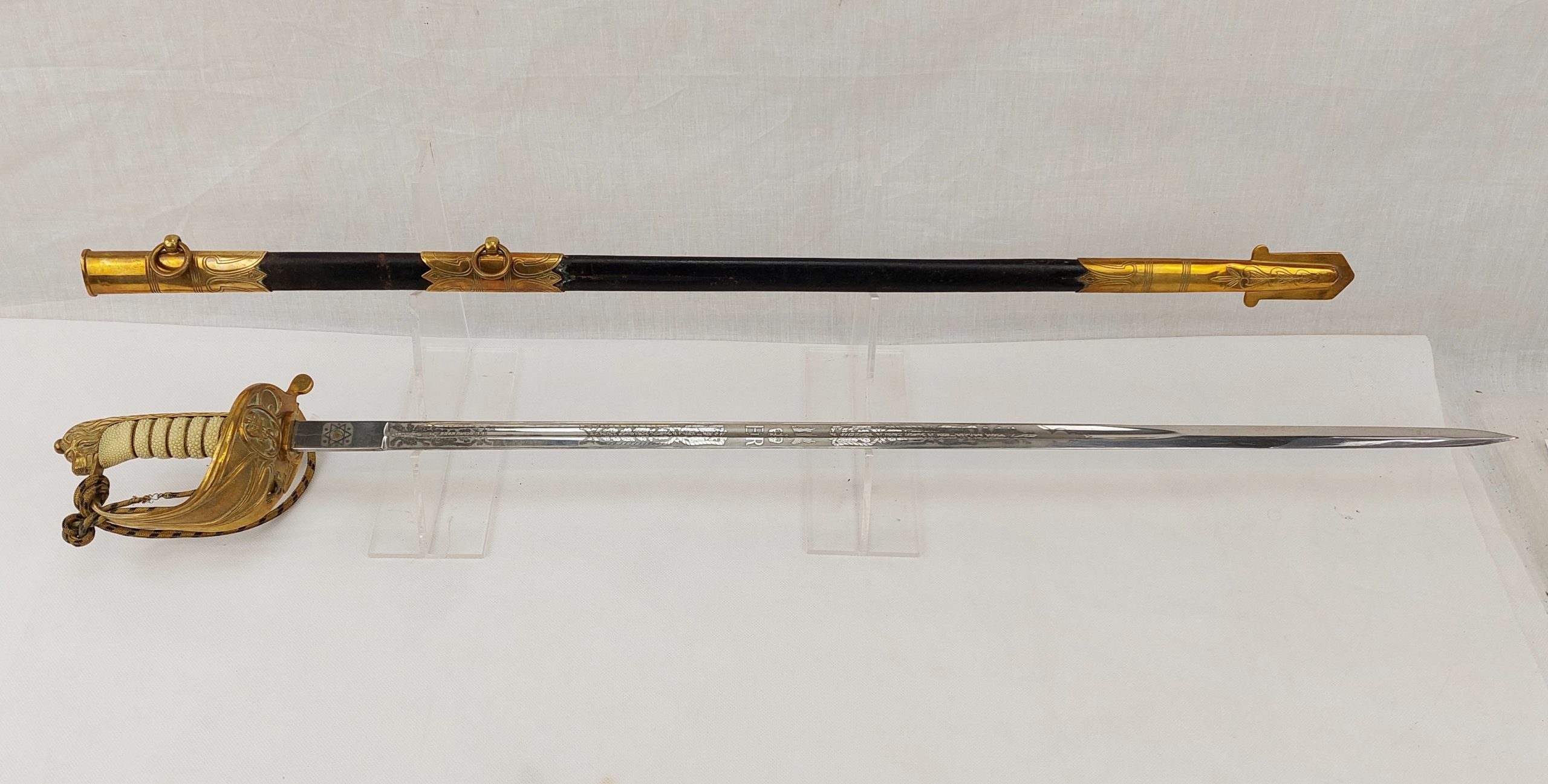 QE2 1827 Pattern Royal Navy Sword By Eickhorn