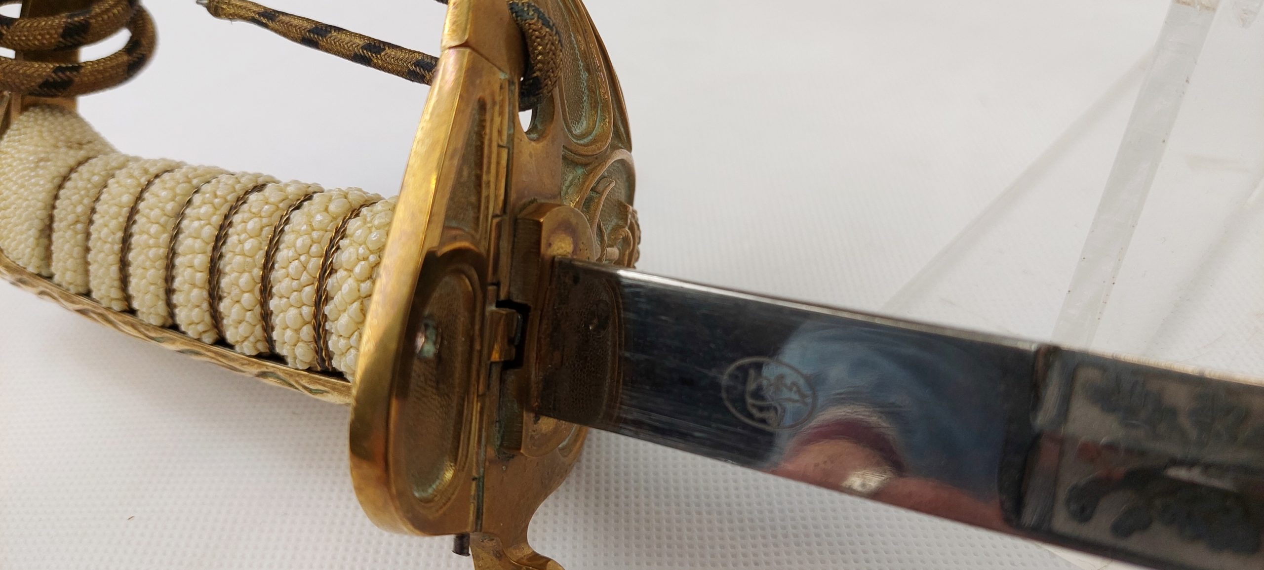 QE2 1827 Pattern Royal Navy Sword By Eickhorn - Image 8