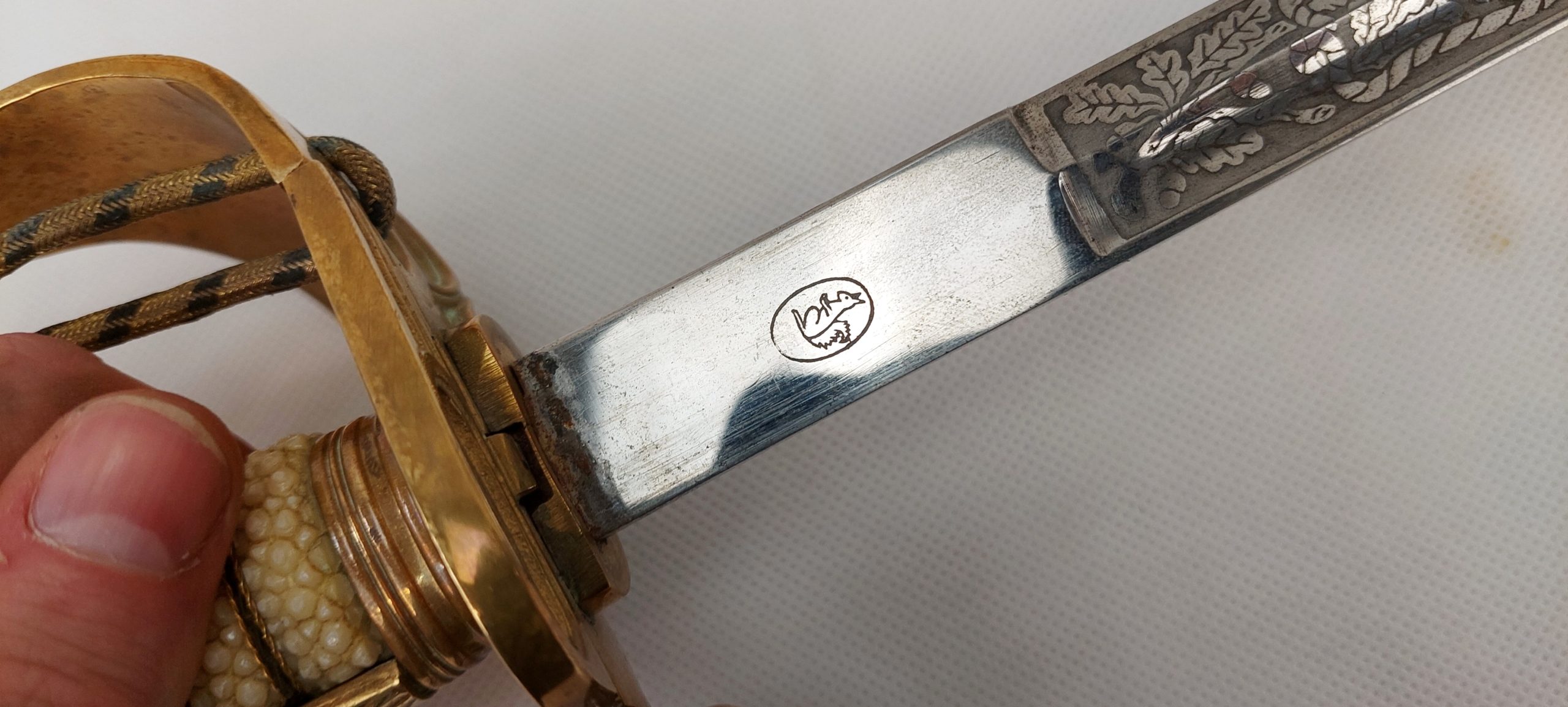 QE2 1827 Pattern Royal Navy Sword By Eickhorn - Image 7