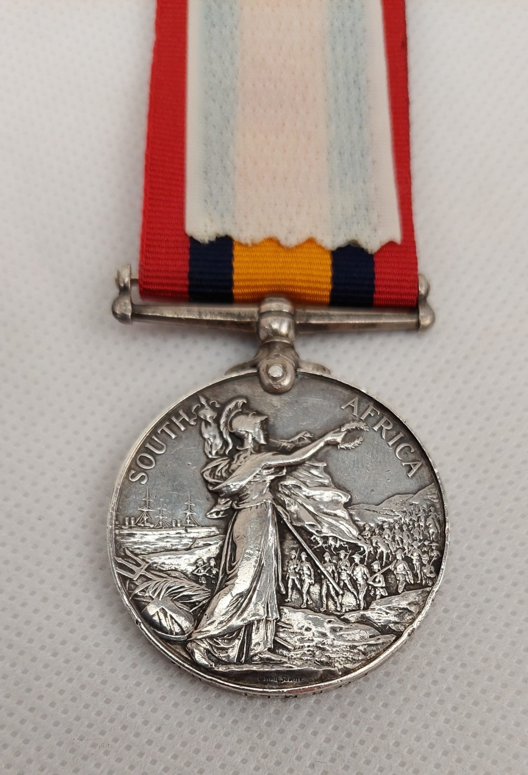 Queens South Africa Medal Private E J Wall HMS Doris RMLI Royal Marines Light Infantry - Image 6