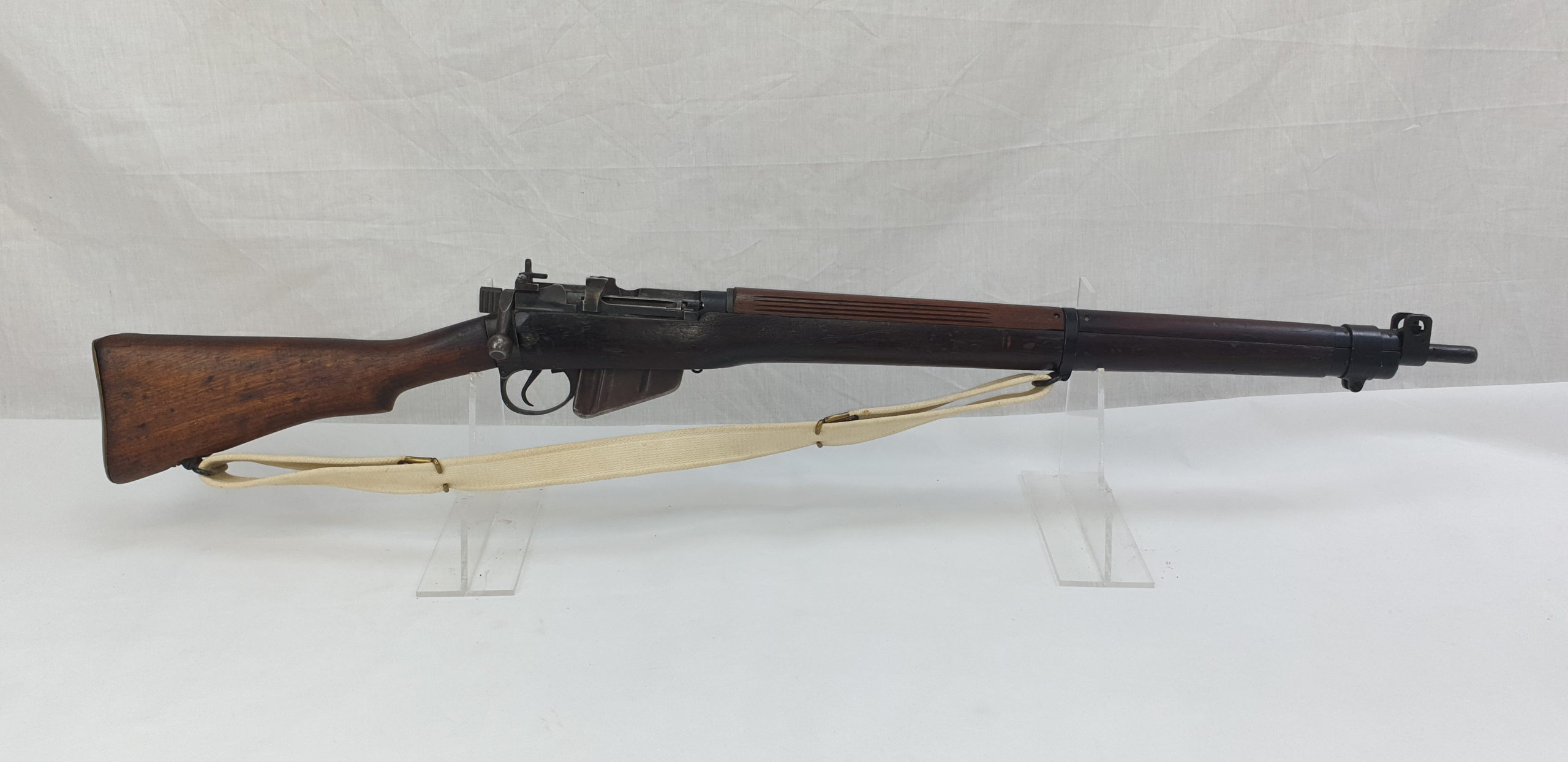 WW2 Dated 1945 Lee Enfield No4. Long Branch - Deactivated