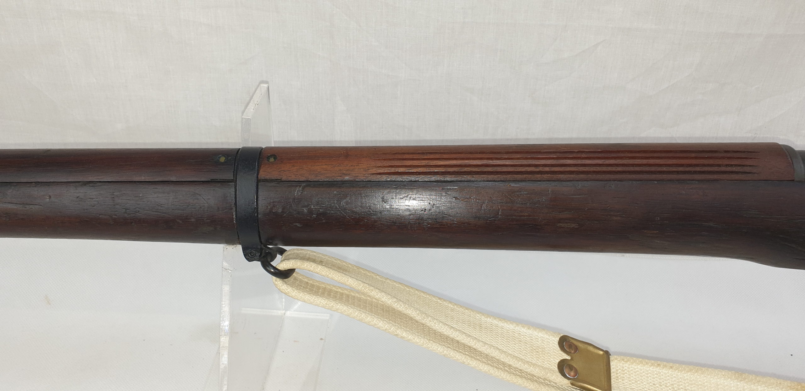 WW2 Dated 1945 Lee Enfield No4. Long Branch - Deactivated - Image 7