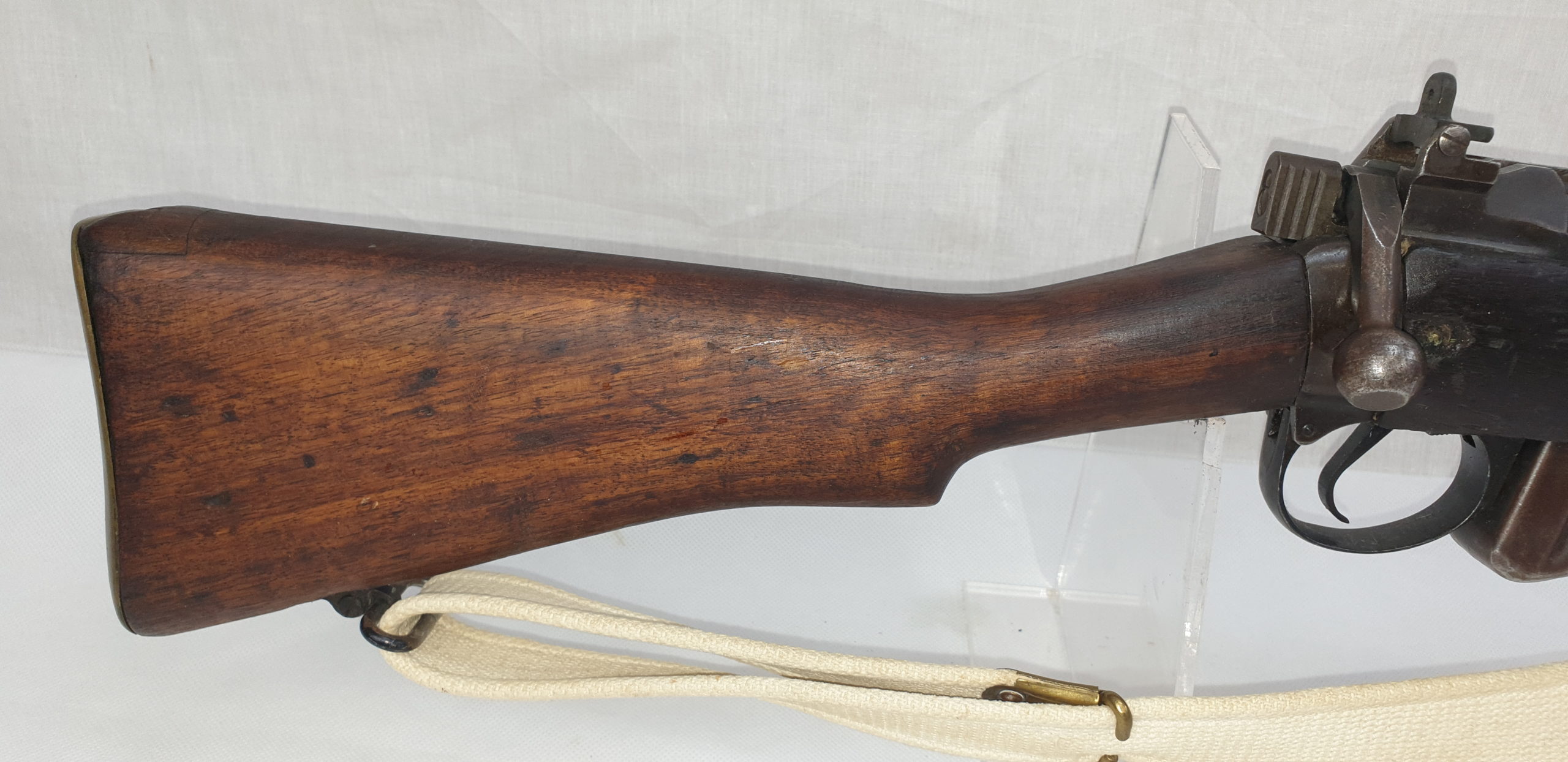 WW2 Dated 1945 Lee Enfield No4. Long Branch - Deactivated - Image 17