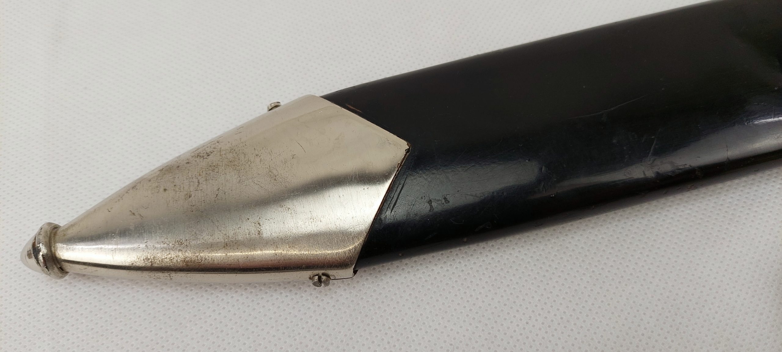 WW2 German Teno Technische Nothillfe Hewer Dagger Matched Low Numbered 0087 - Image 6