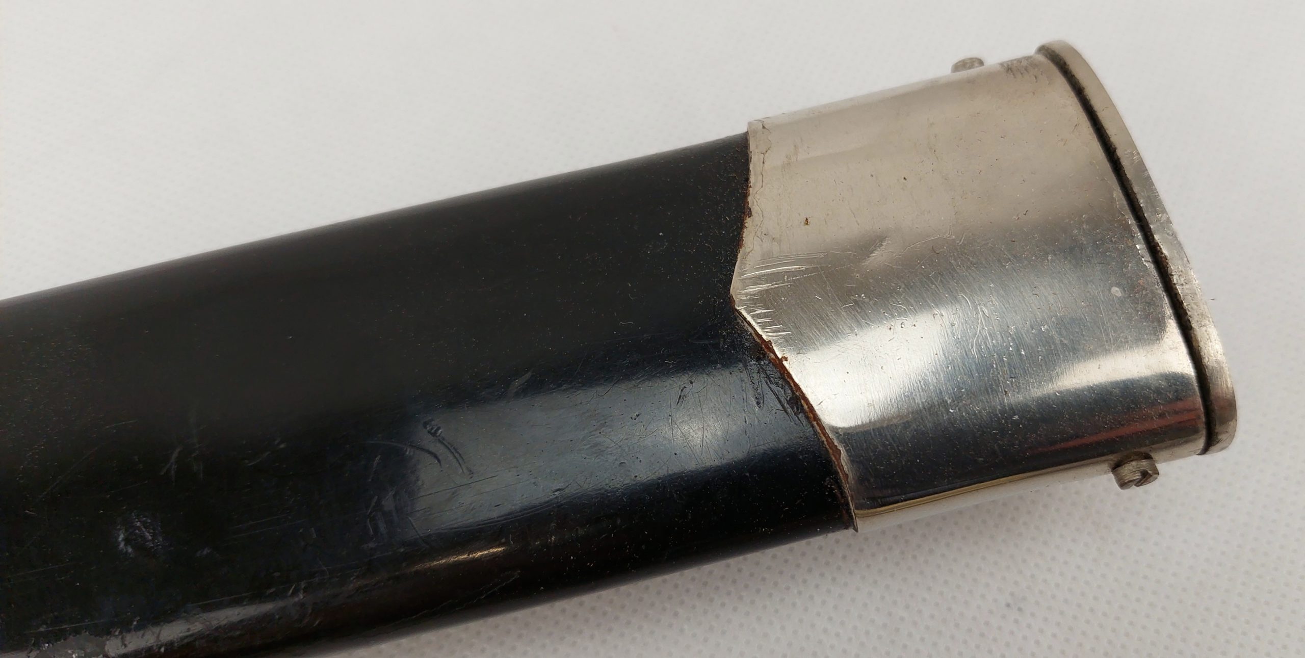 WW2 German Teno Technische Nothillfe Hewer Dagger Matched Low Numbered 0087 - Image 5