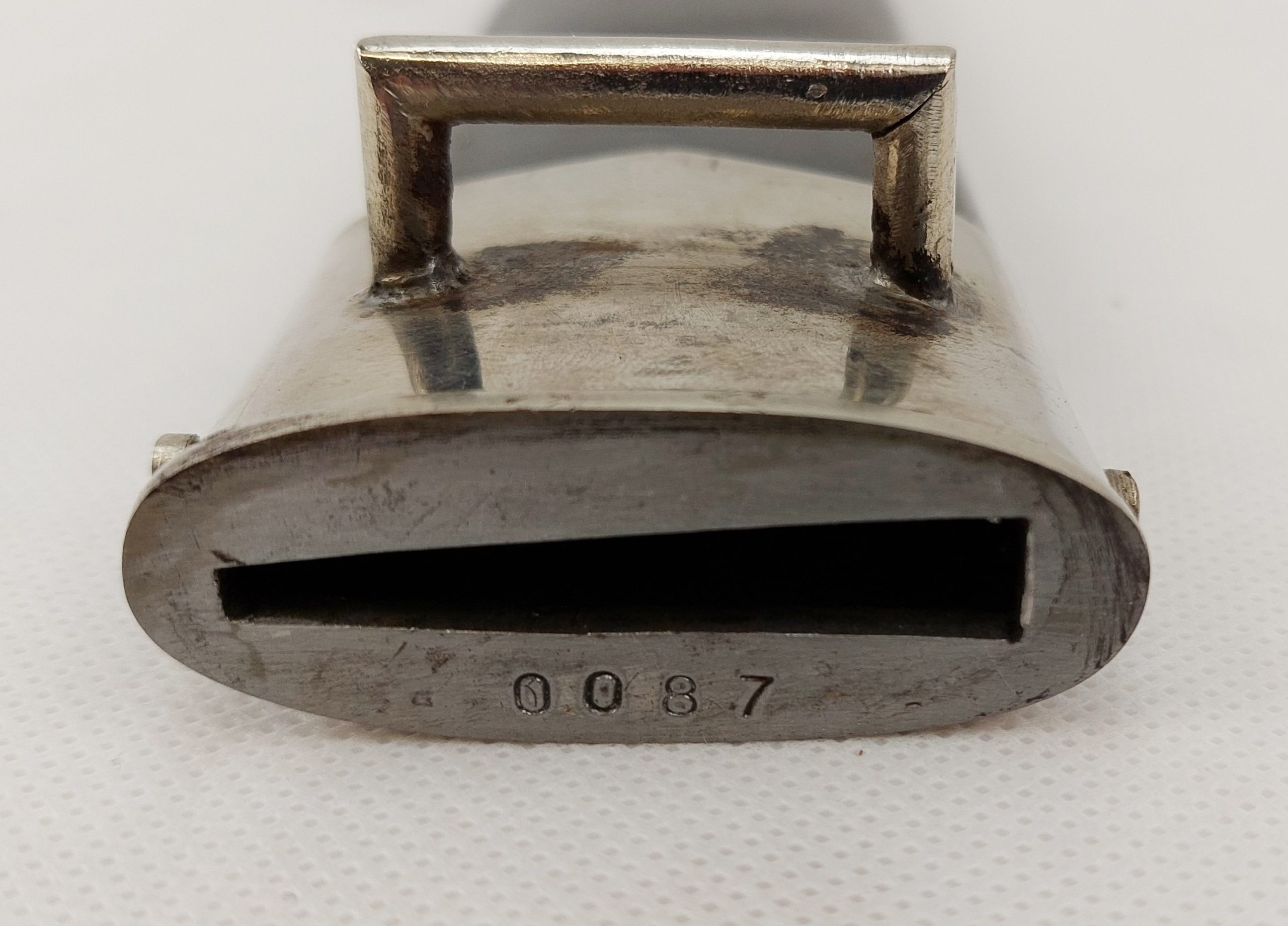 WW2 German Teno Technische Nothillfe Hewer Dagger Matched Low Numbered 0087 - Image 3