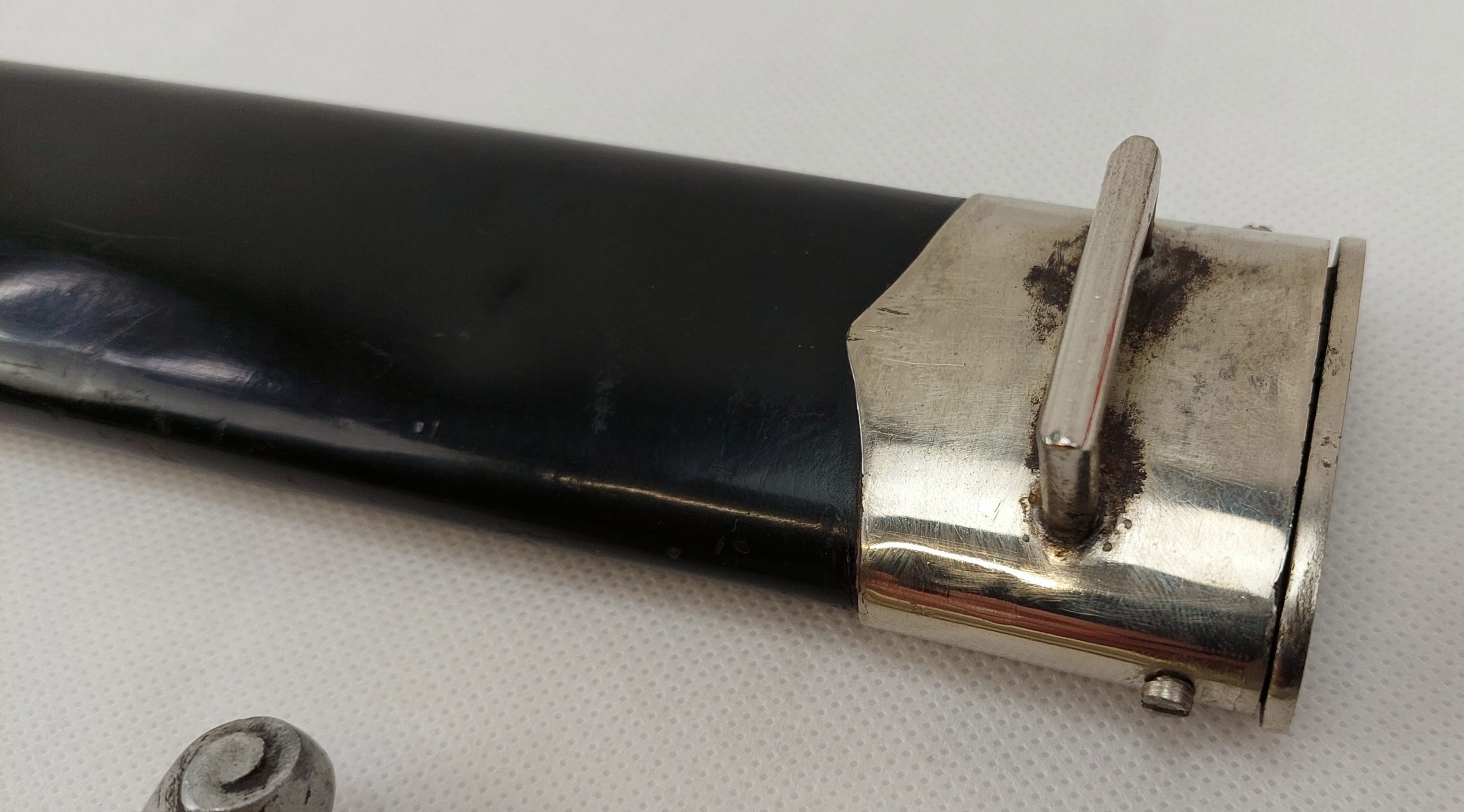 WW2 German Teno Technische Nothillfe Hewer Dagger Matched Low Numbered 0087 - Image 7