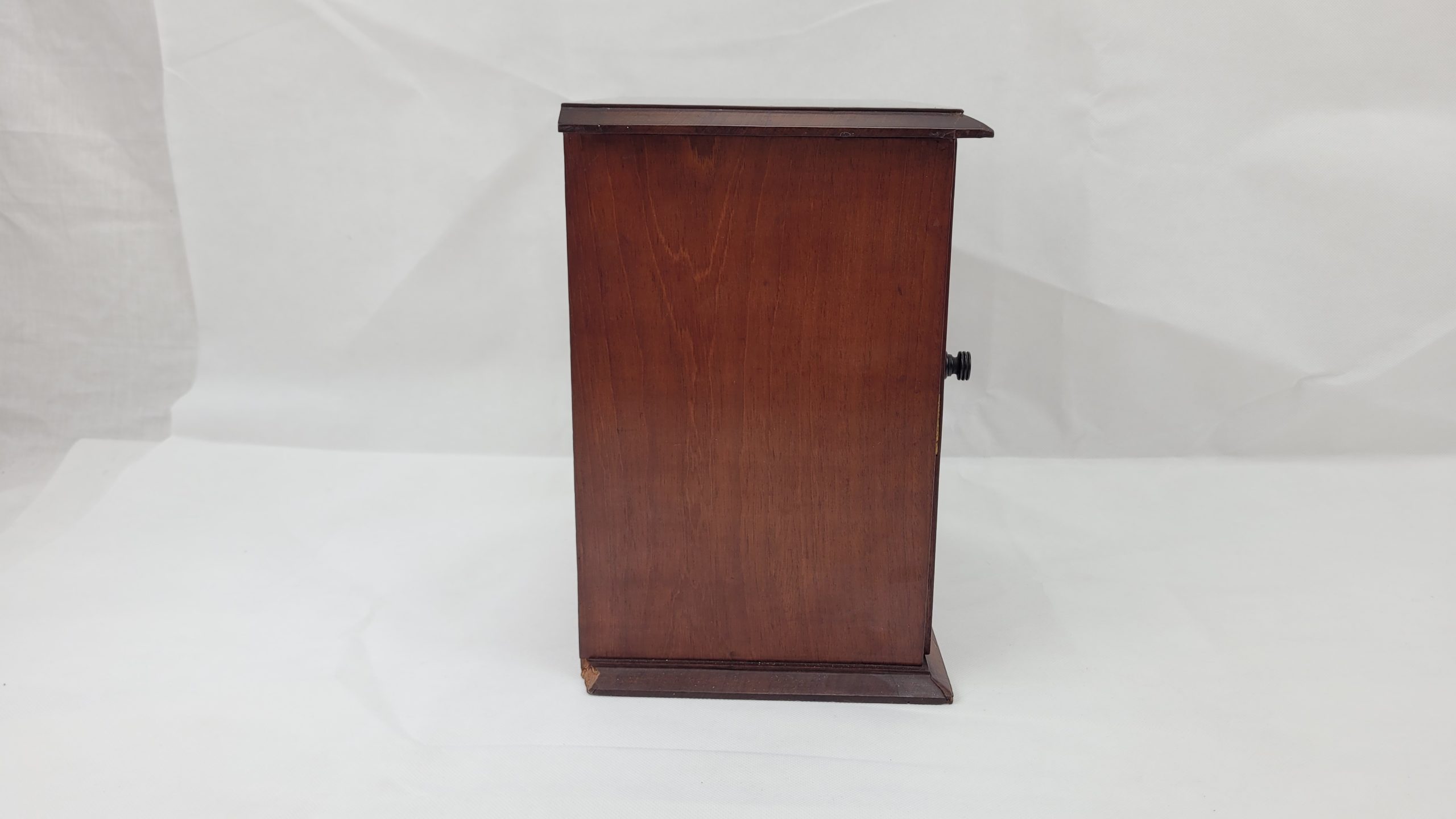 Antique Smokers Cabinet With Internal Drawers And Pipe Rack - Image 5