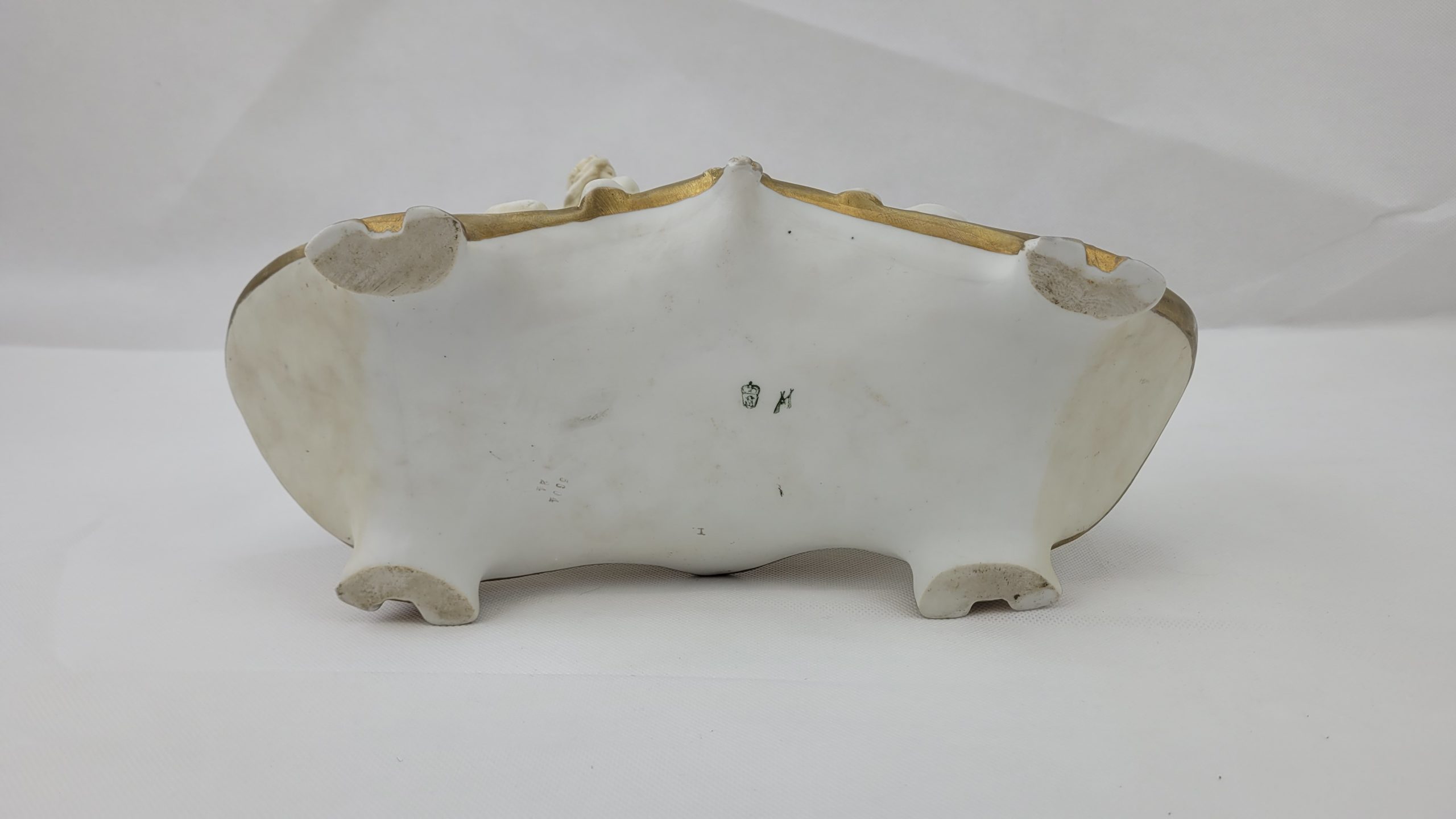 Art Nouveau Bisque Porcelain Jardiniere With Dancing Girls* - Image 7