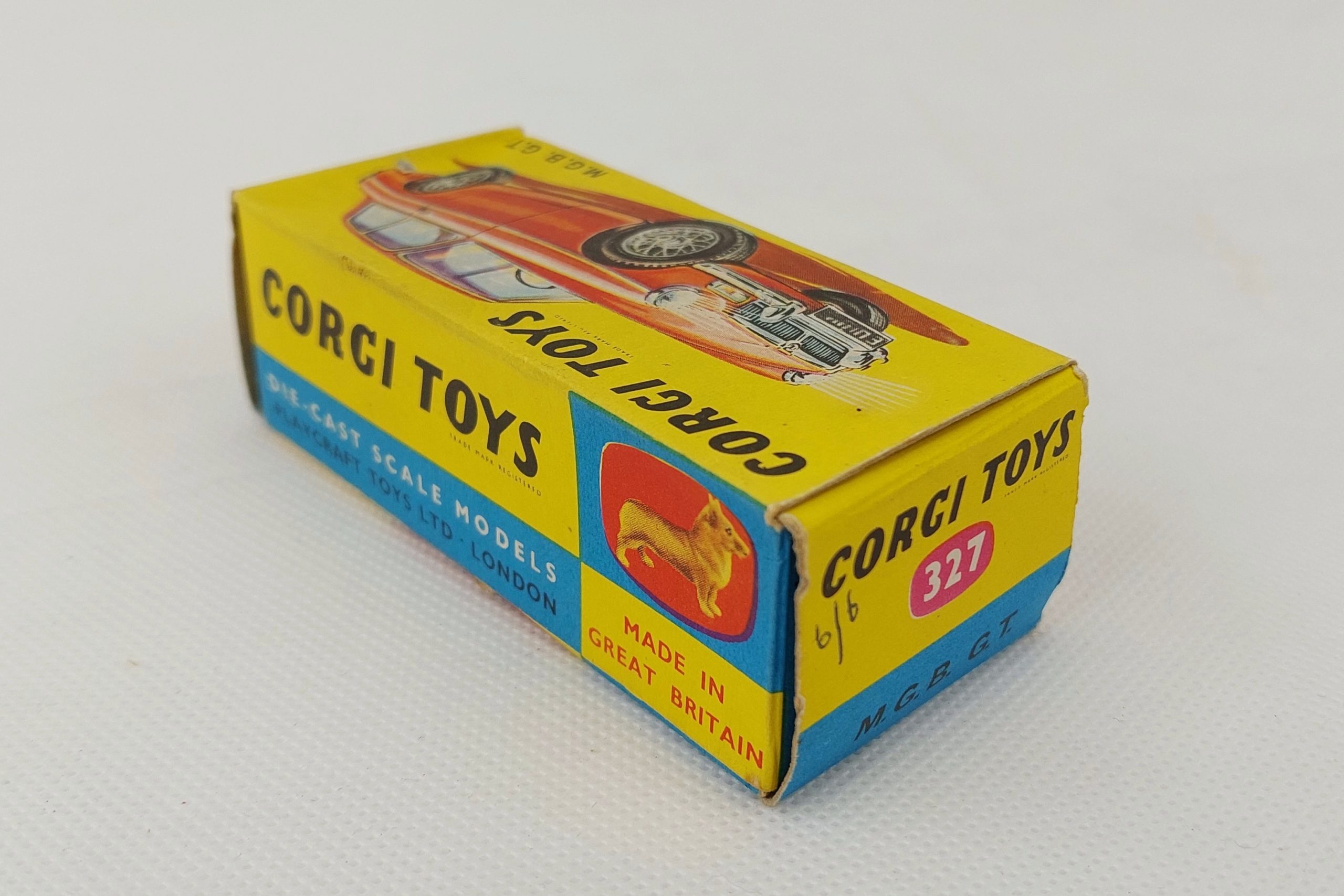 Boxed Corgi 327 MGB Toy* - Image 2