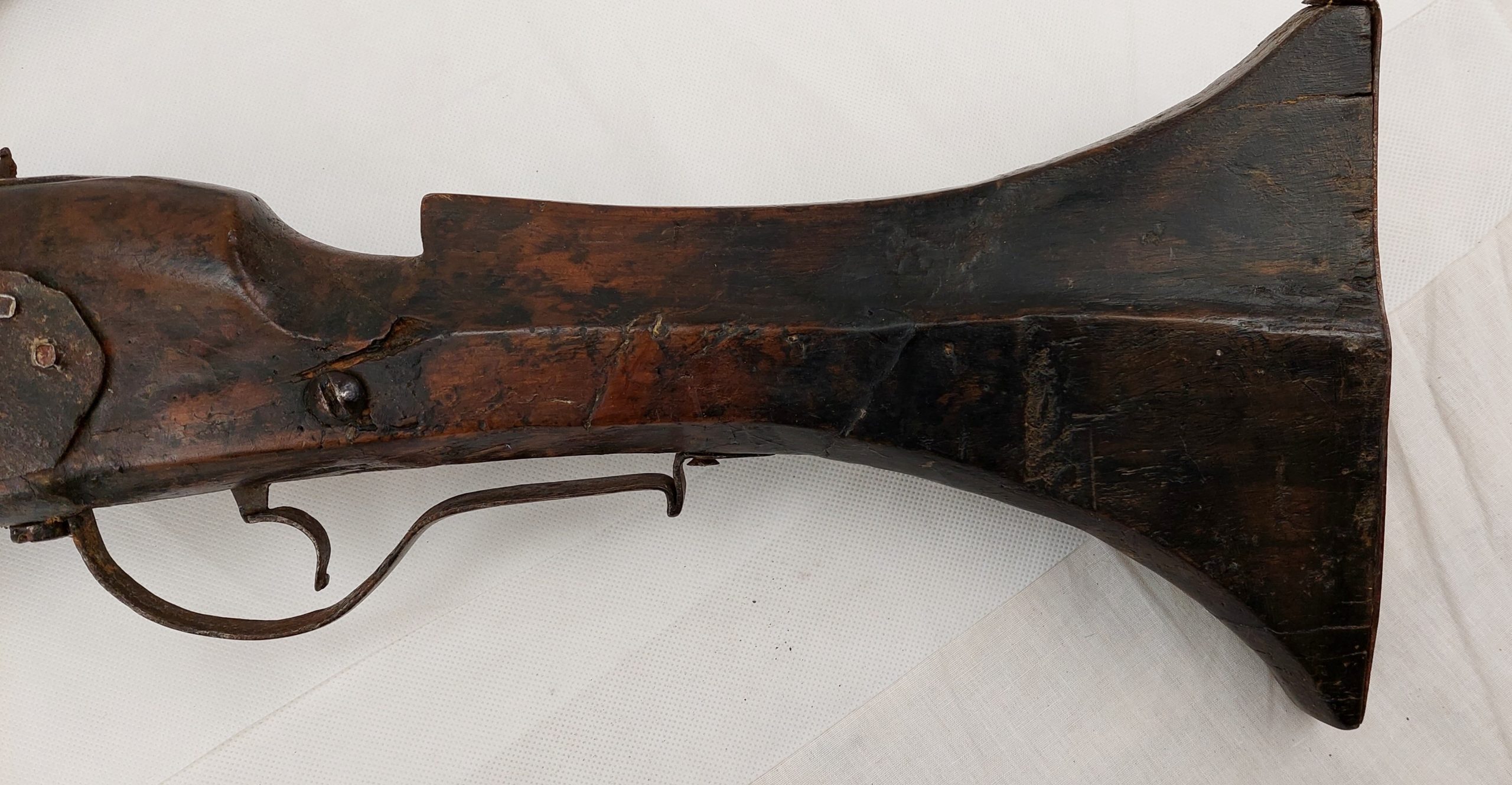Early 17c Makers Marked Matchlock Musket Ex Dublin Castle c1620 - Image 10