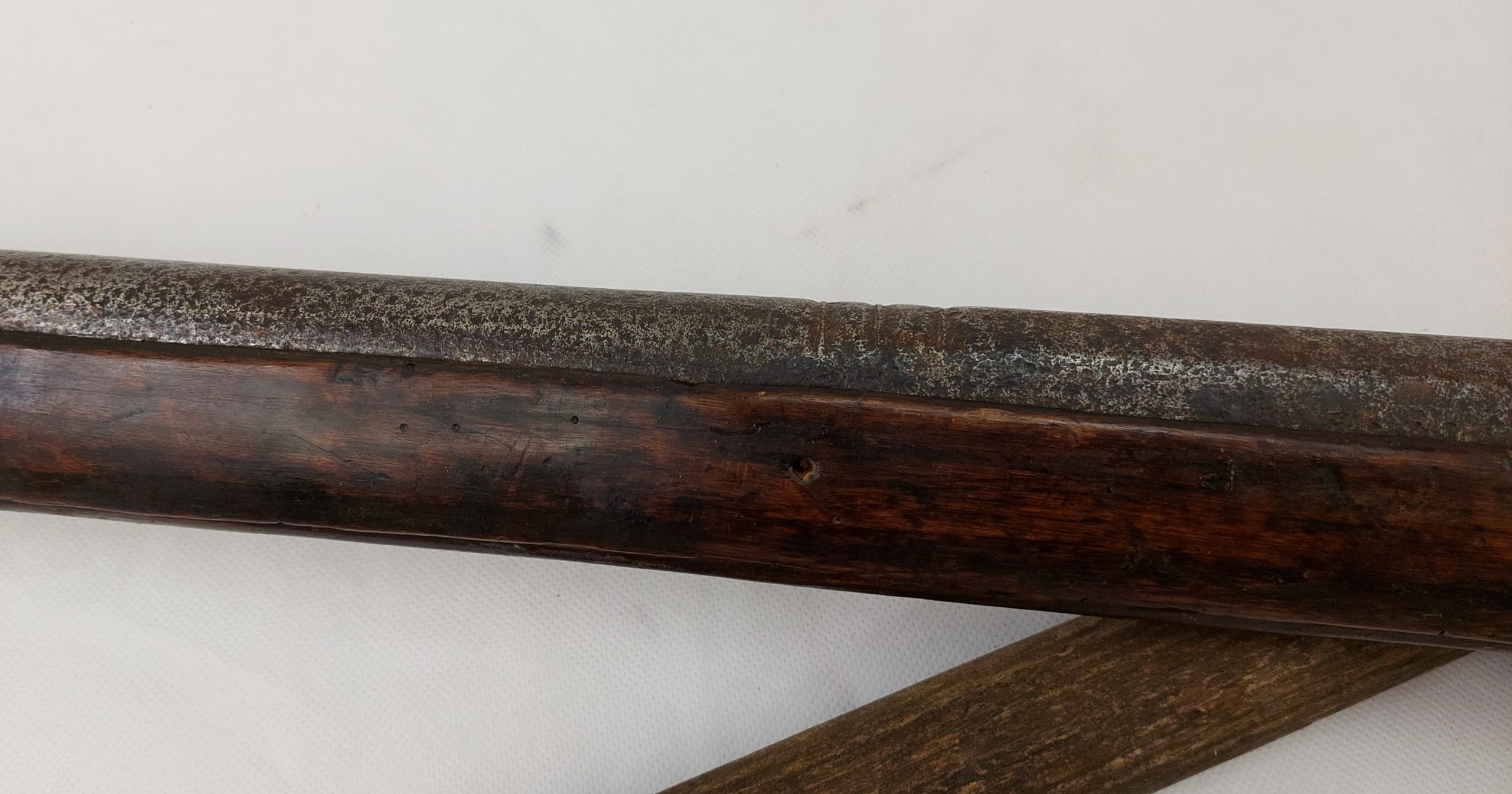 Early 17c Makers Marked Matchlock Musket Ex Dublin Castle c1620 - Image 14
