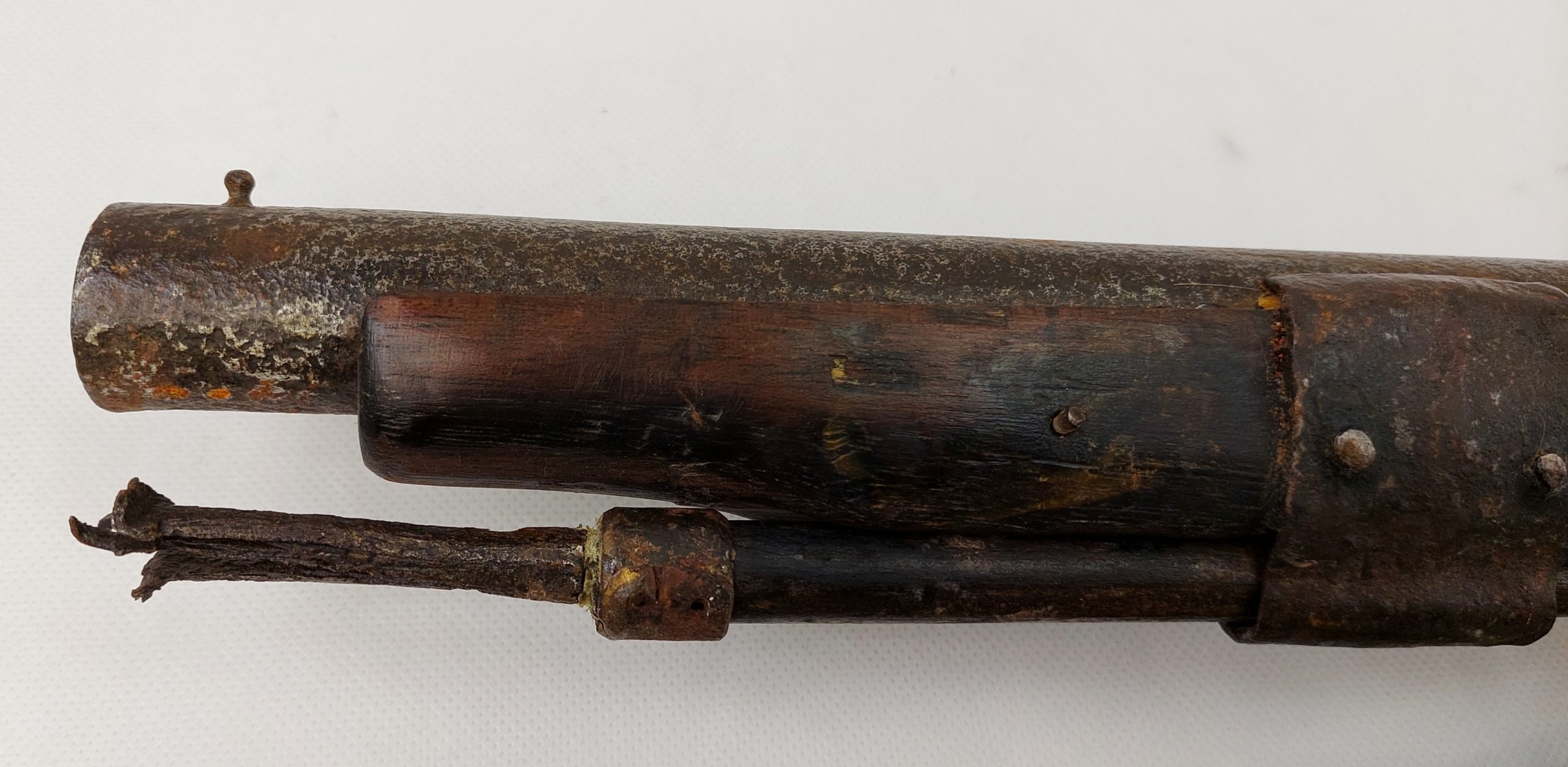 Early 17c Makers Marked Matchlock Musket Ex Dublin Castle c1620 - Image 17