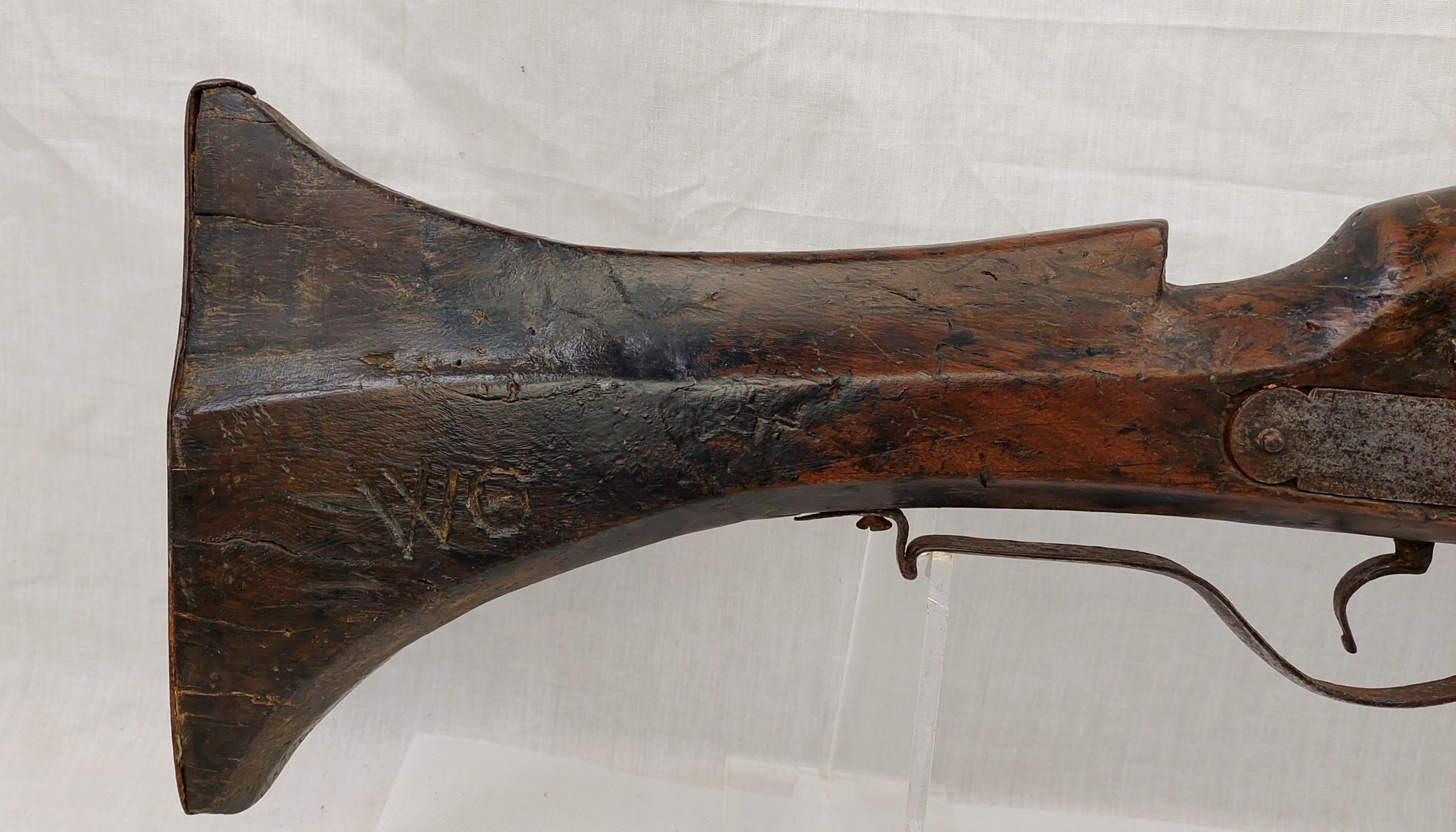 Early 17c Makers Marked Matchlock Musket Ex Dublin Castle c1620 - Image 2