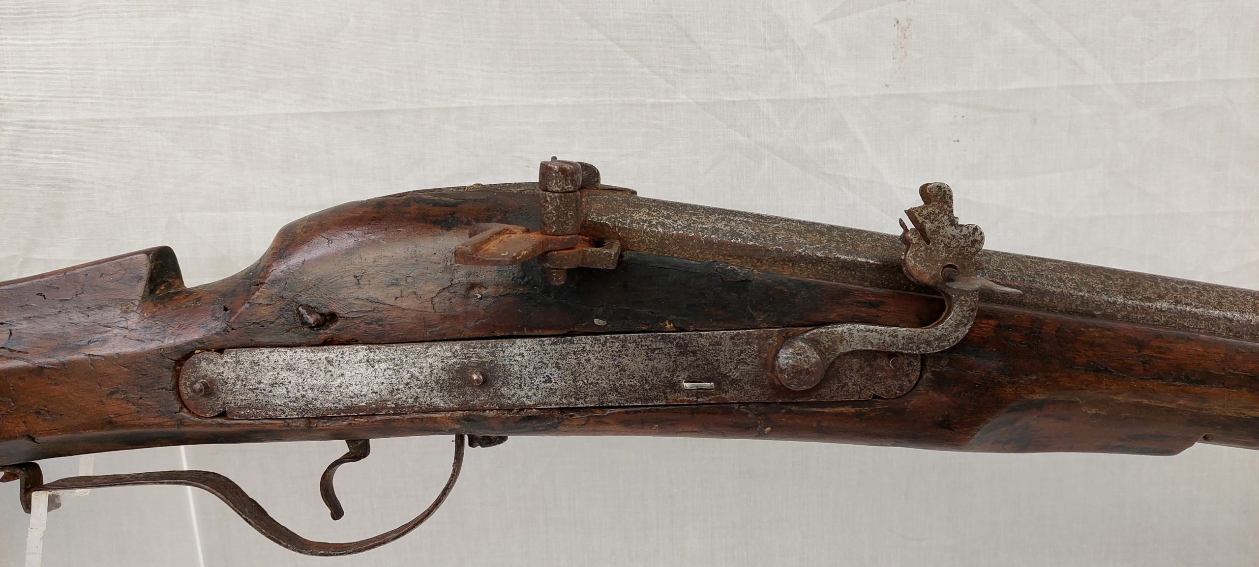 Early 17c Makers Marked Matchlock Musket Ex Dublin Castle c1620 - Image 3