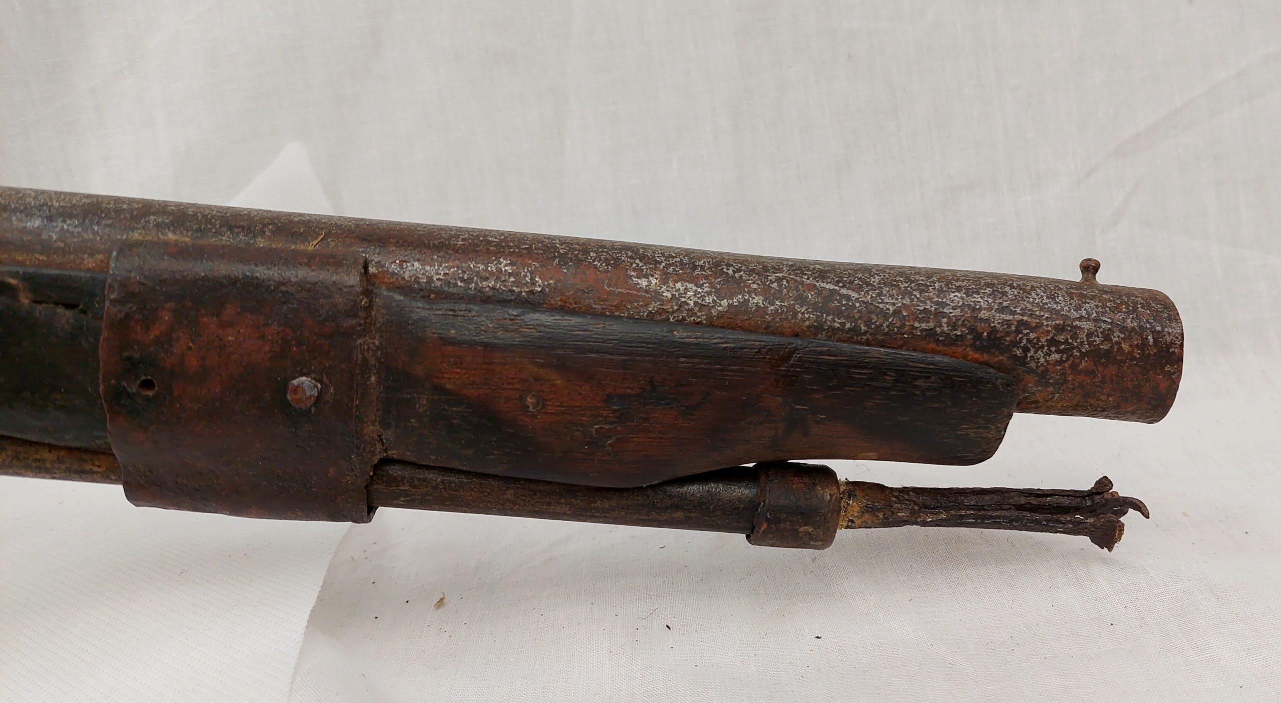 Early 17c Makers Marked Matchlock Musket Ex Dublin Castle c1620 - Image 6