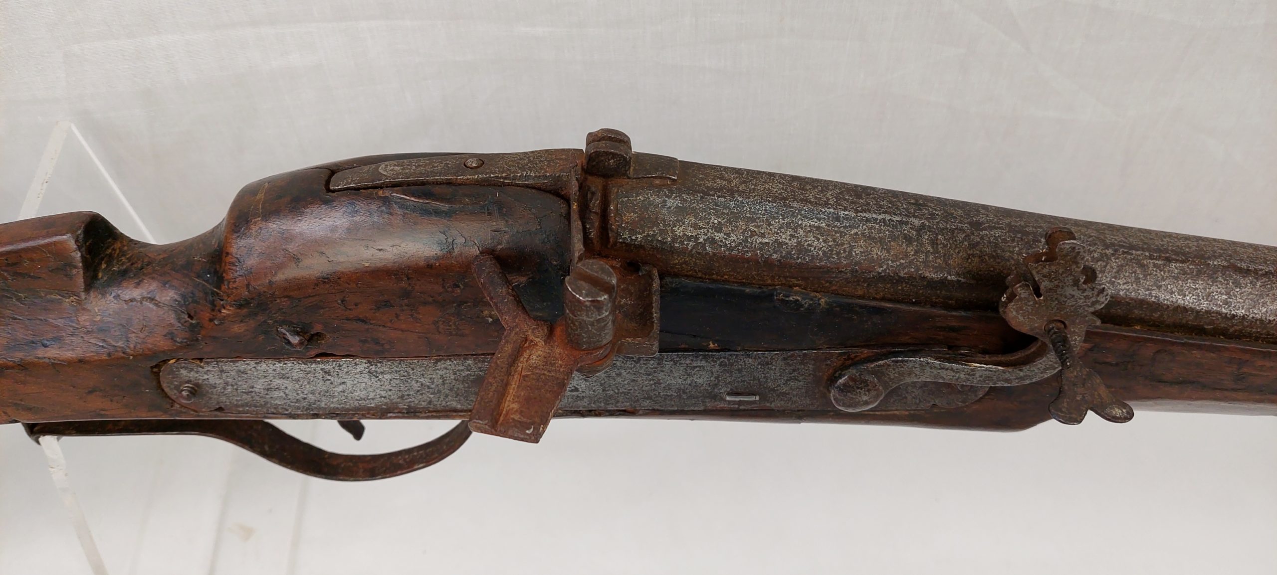 Early 17c Makers Marked Matchlock Musket Ex Dublin Castle c1620 - Image 7