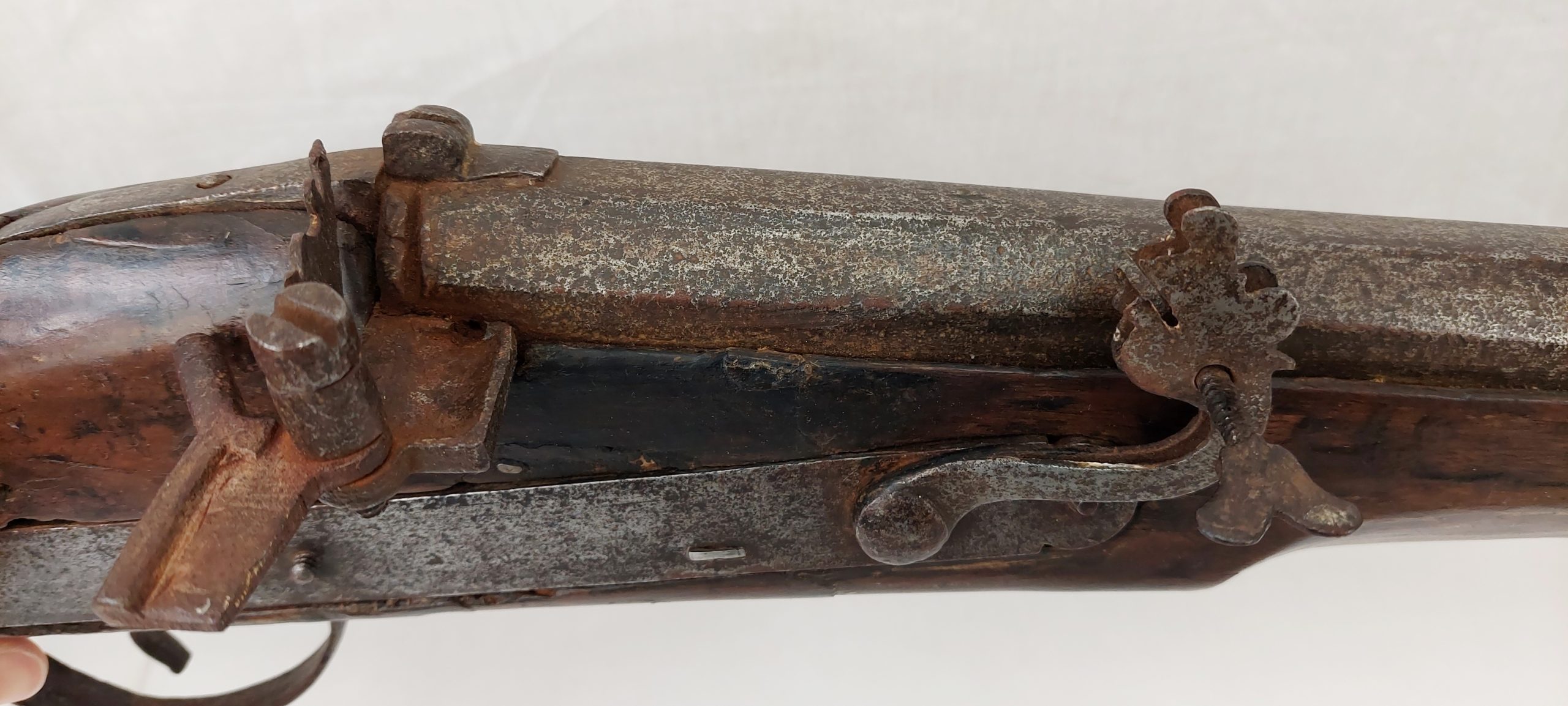 Early 17c Makers Marked Matchlock Musket Ex Dublin Castle c1620 - Image 8