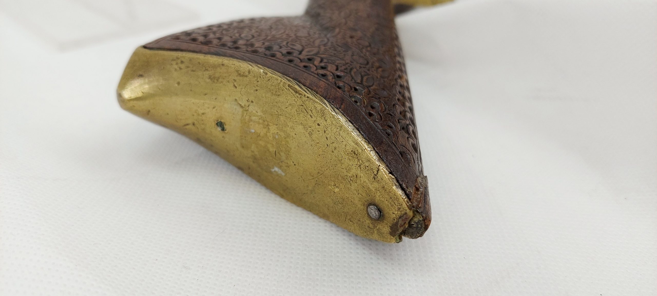 Finely Carved 19th Century Ottoman Empire Blunderbuss Holster Flintlock Pistol - Image 13