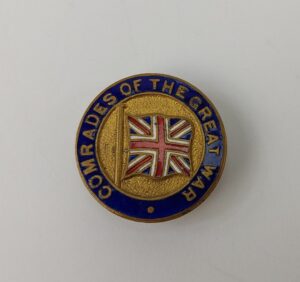Comrades Of The Great War Buttonhole Badge