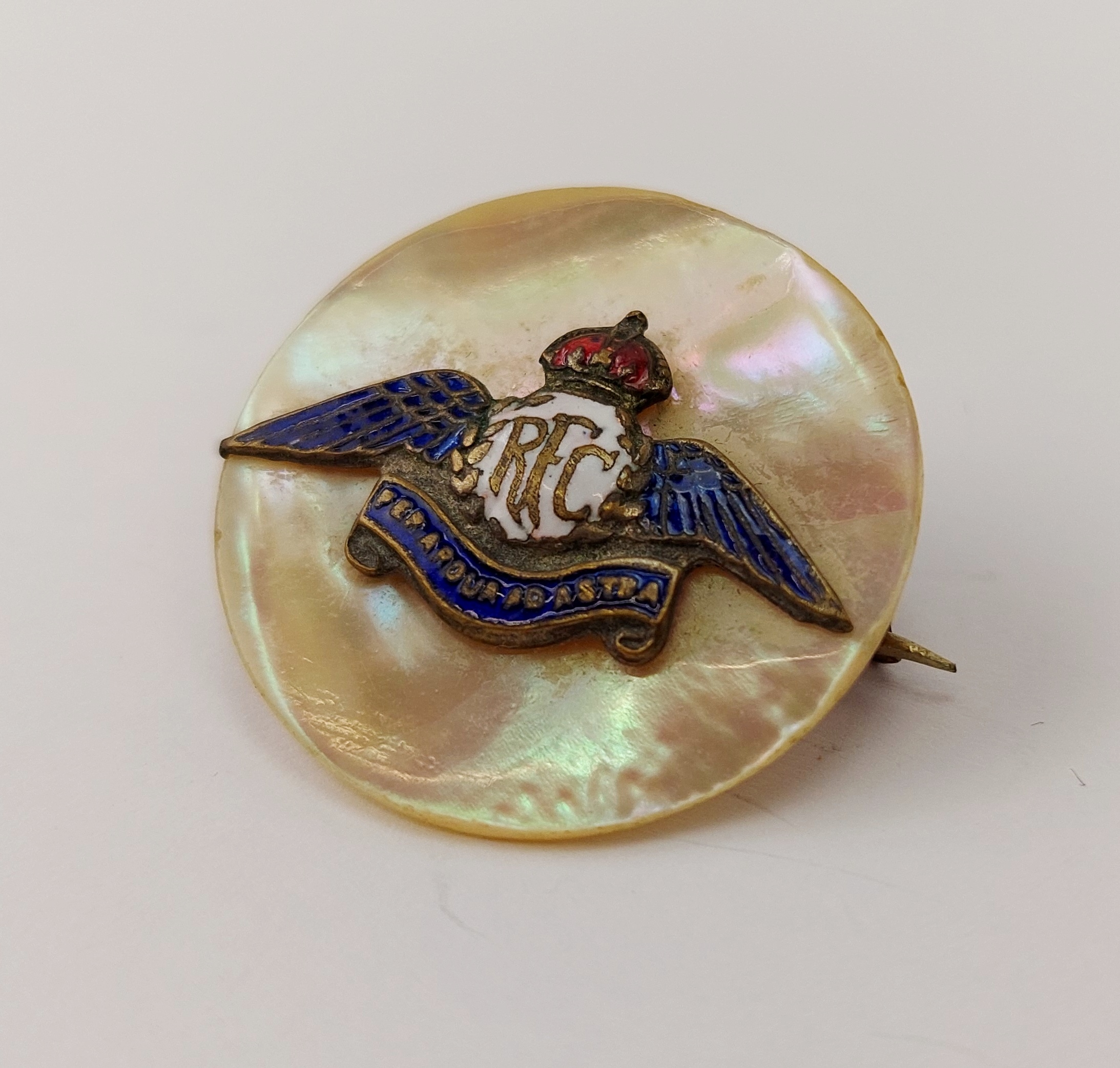 Royal Flying Corps Sweetheart Brooch - Image 2
