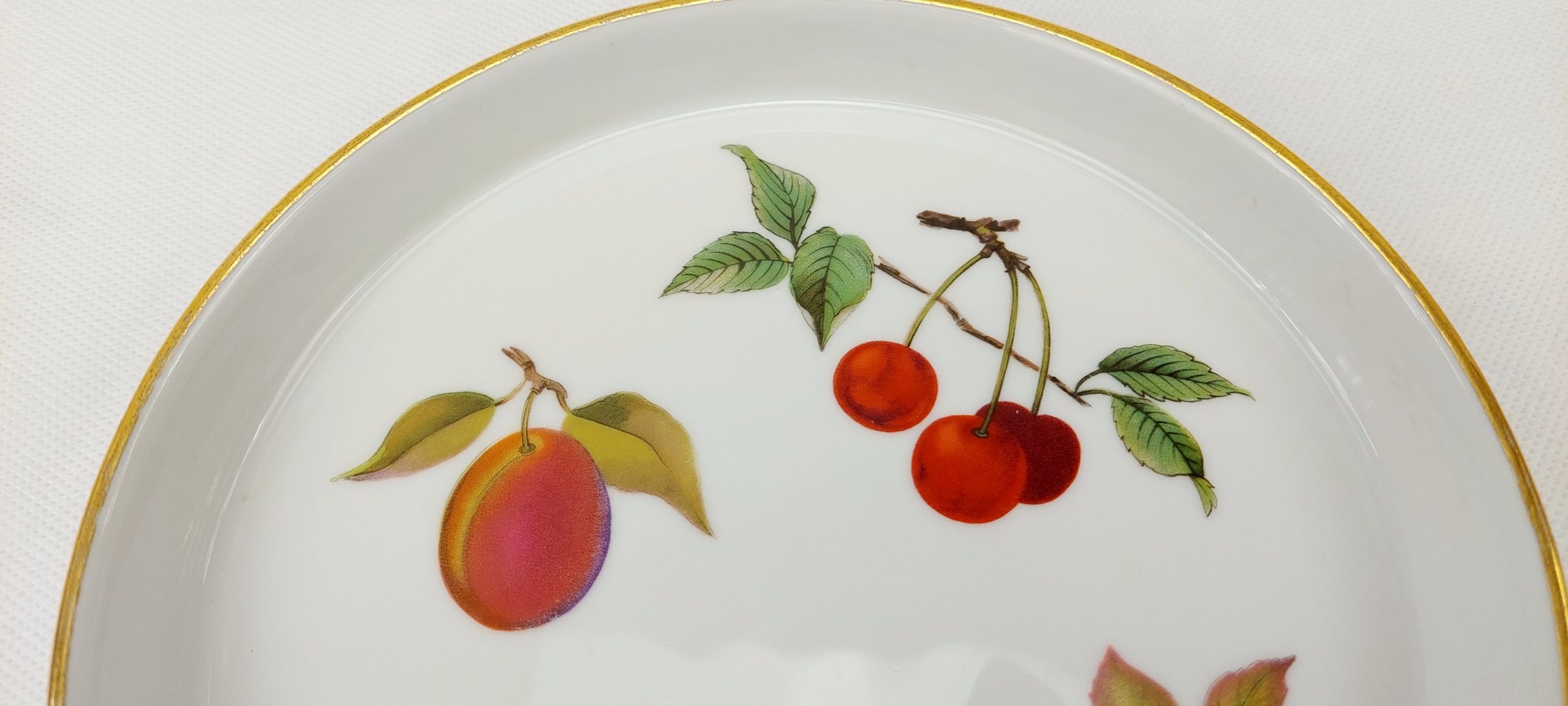Royal Worcester Flan Dish #2 - Image 4