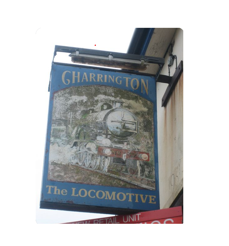 Charringtons The Locomotive Hand Painted Pub Sign #2 - Image 11