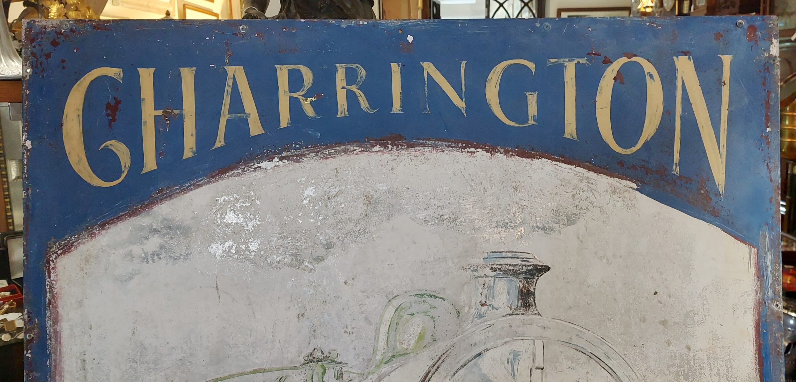 Charringtons The Locomotive Hand Painted Pub Sign #2 - Image 2