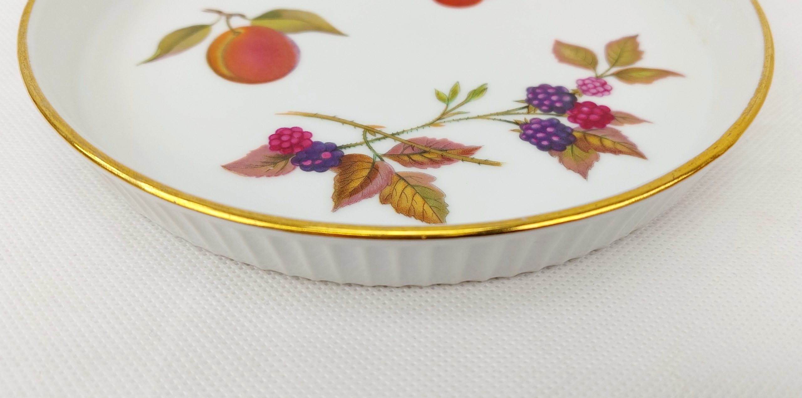 Royal Worcester Flan Dish #1 - Image 2