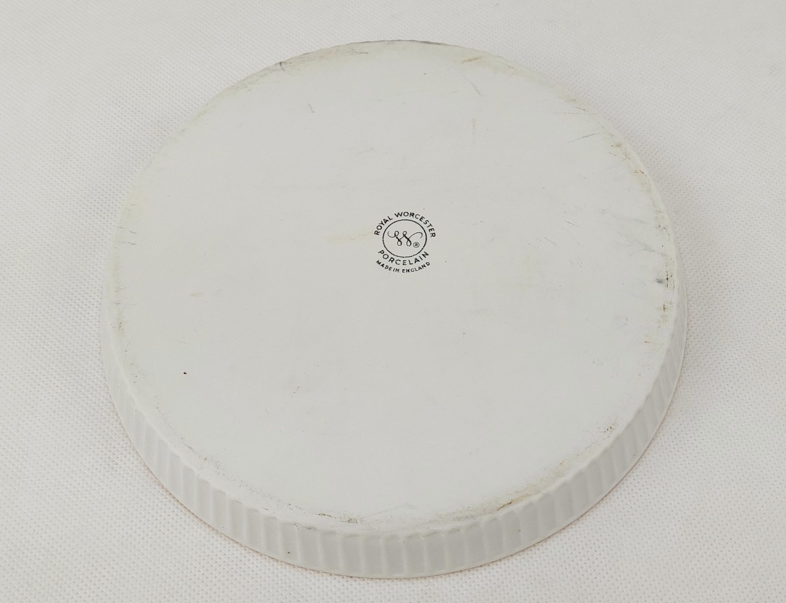 Royal Worcester Flan Dish #1 - Image 6