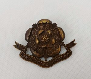 Lancashire Hussars Imperial Yeomanry Cap Badge