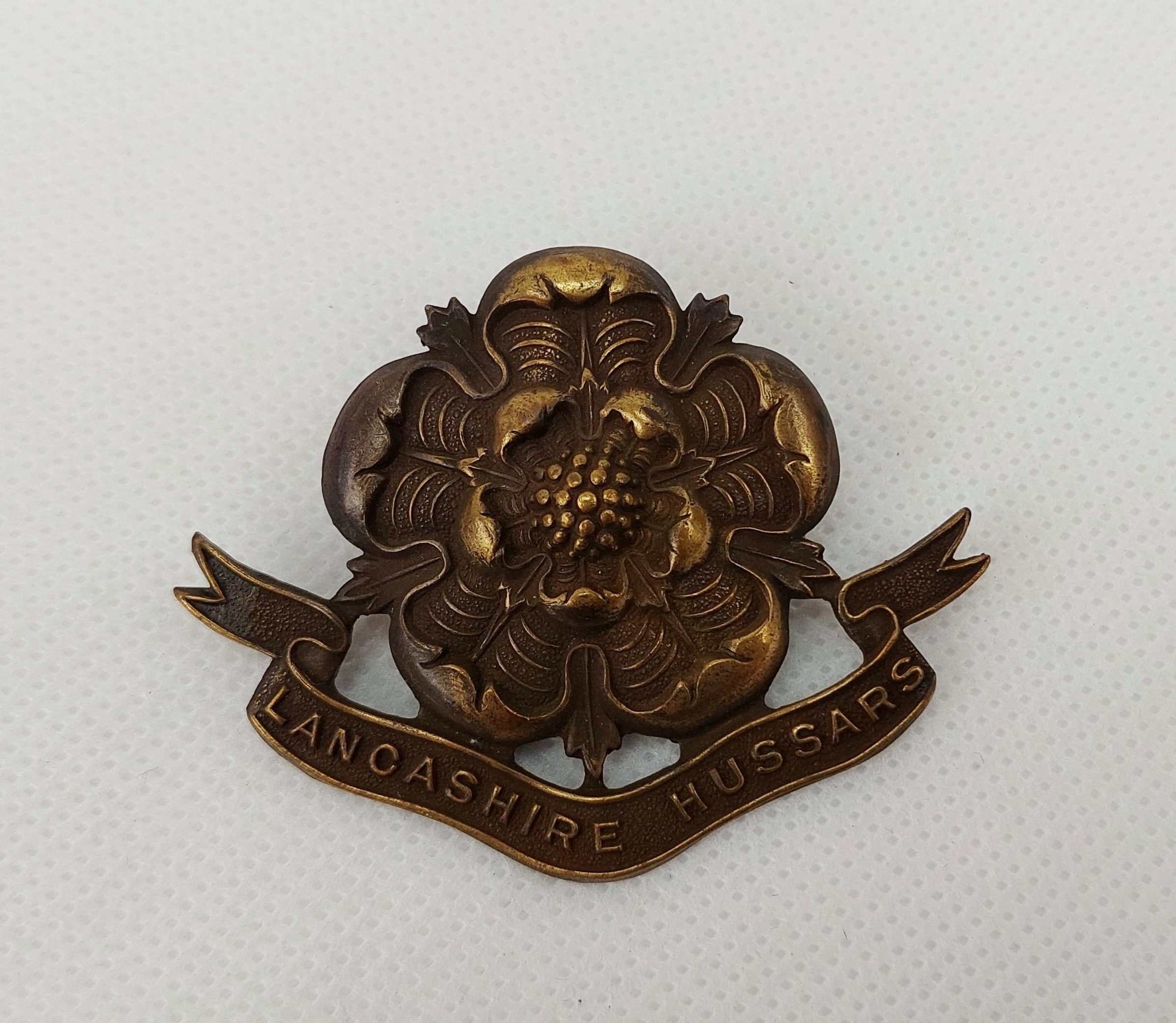Lancashire Hussars Imperial Yeomanry Cap Badge