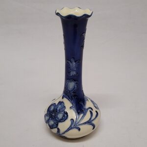 Old Tufton Ware Blue Poppy Vase