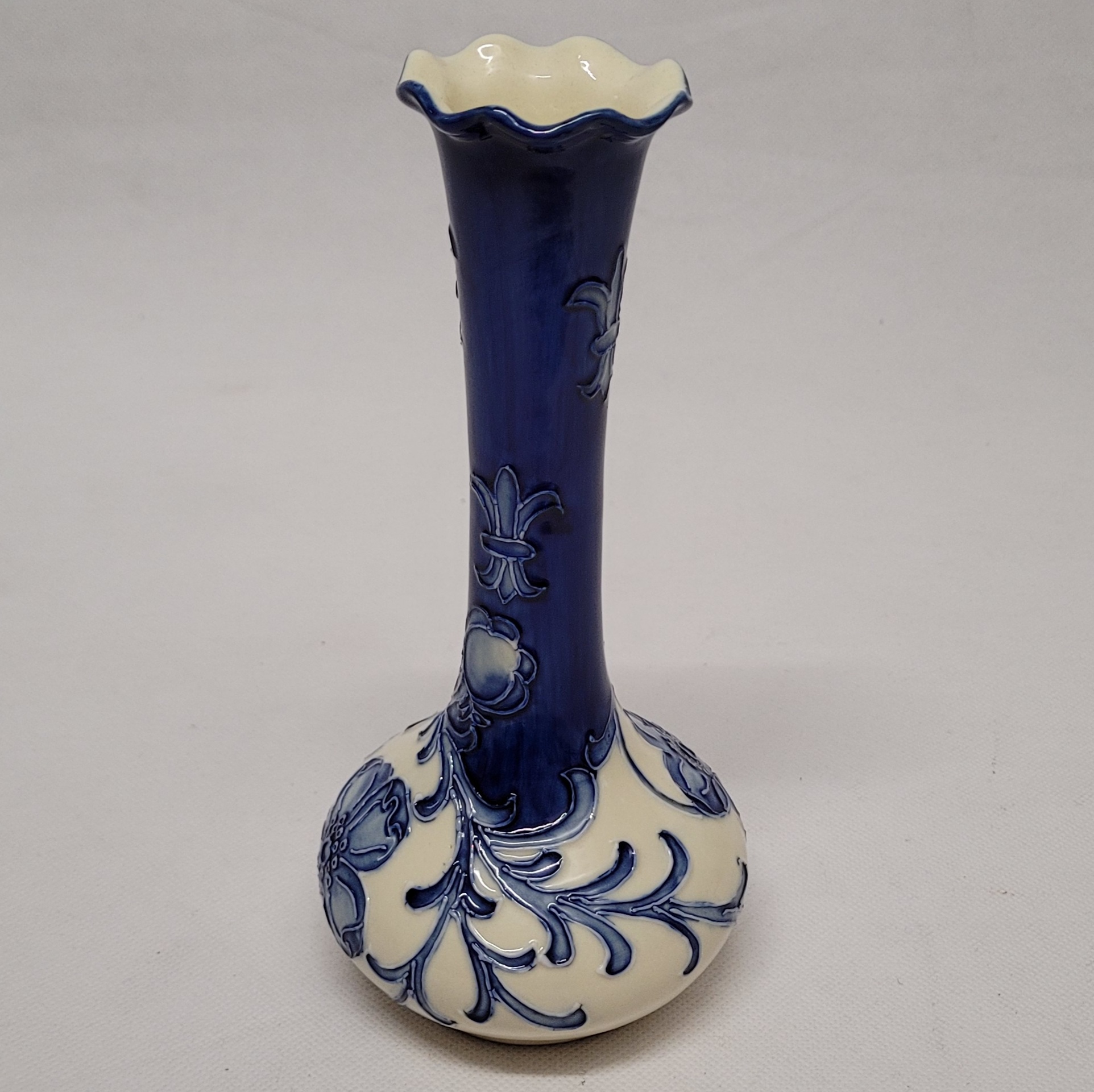 Old Tufton Ware Blue Poppy Vase - Image 2