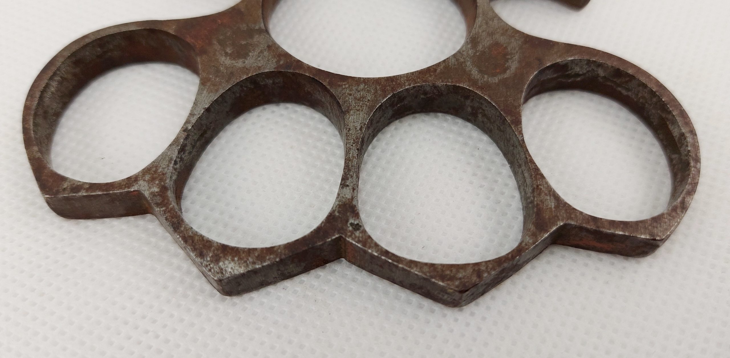 WW1 British Namara Trench Fighting Steel Knuckledusters - Image 8