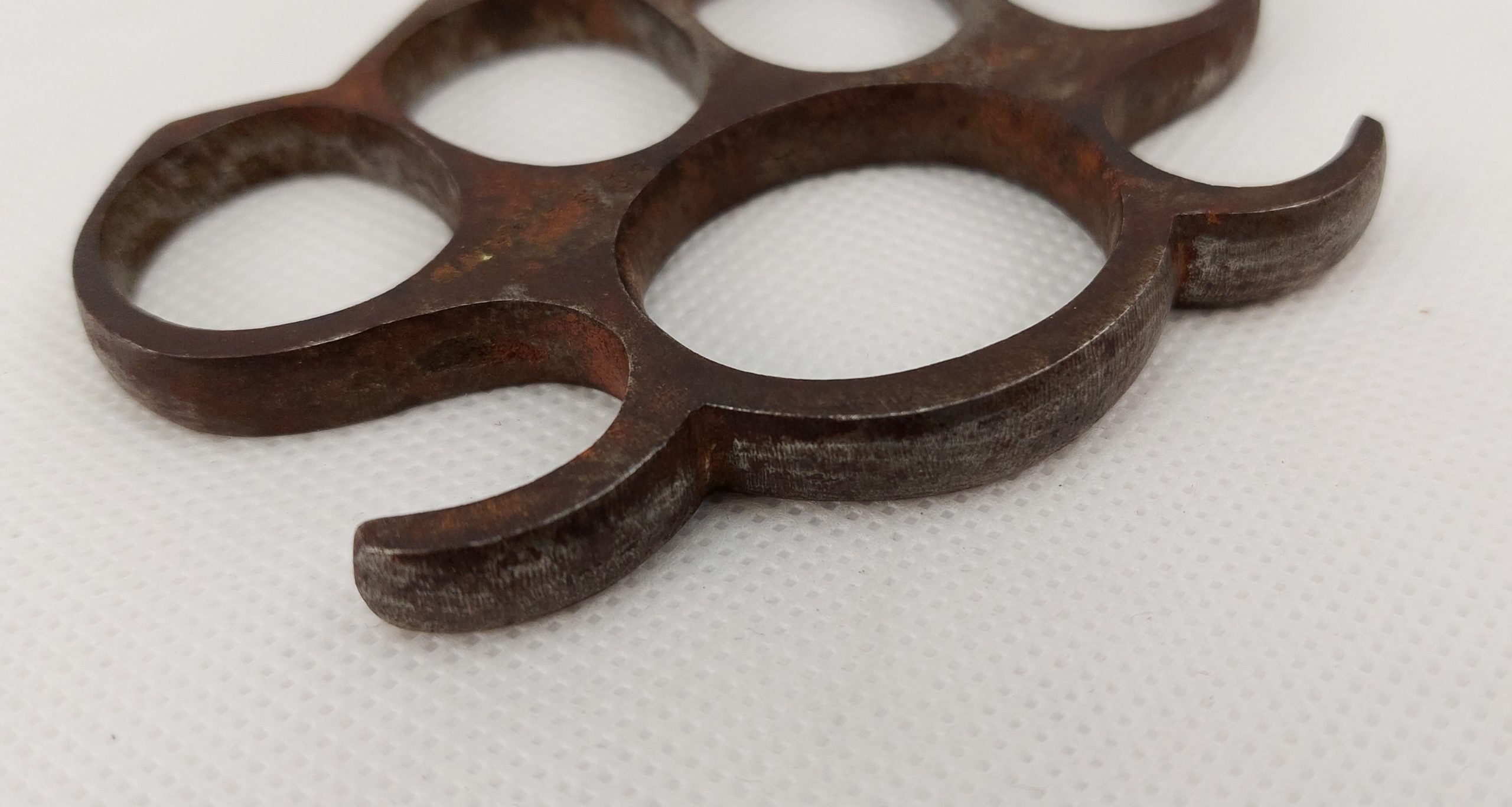 WW1 British Namara Trench Fighting Steel Knuckledusters - Image 3
