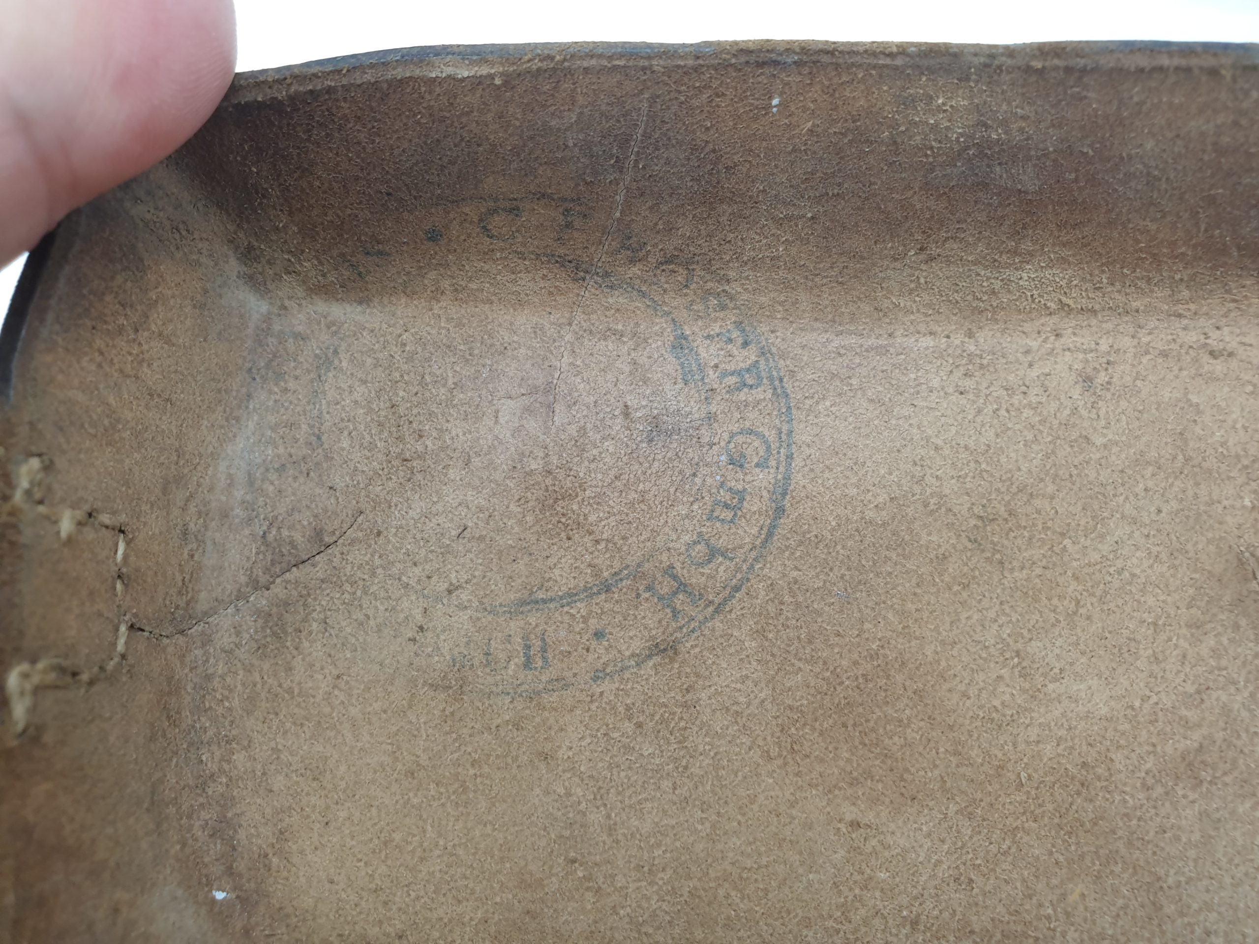 WW2 1944 German Army Medics First Aid Leather Pouch And Contents Made By Karl Bollmann - Image 7
