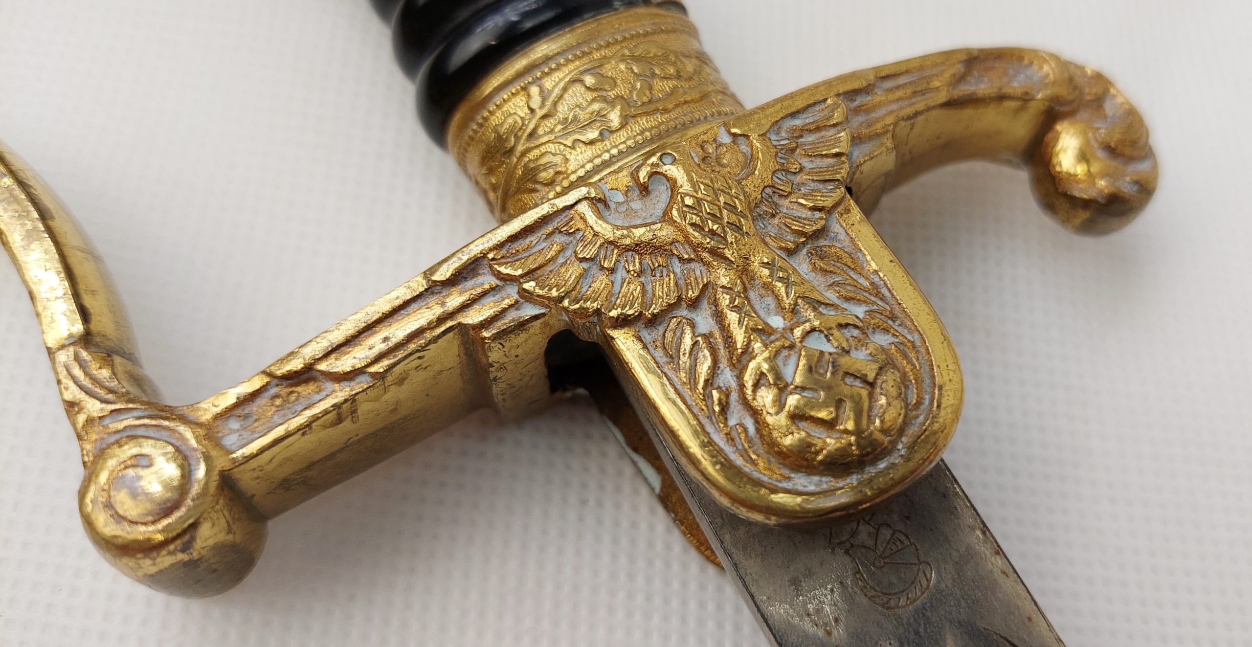 WW2 German Infantry Officers Sword By WKC With Its Scabbard - Image 6