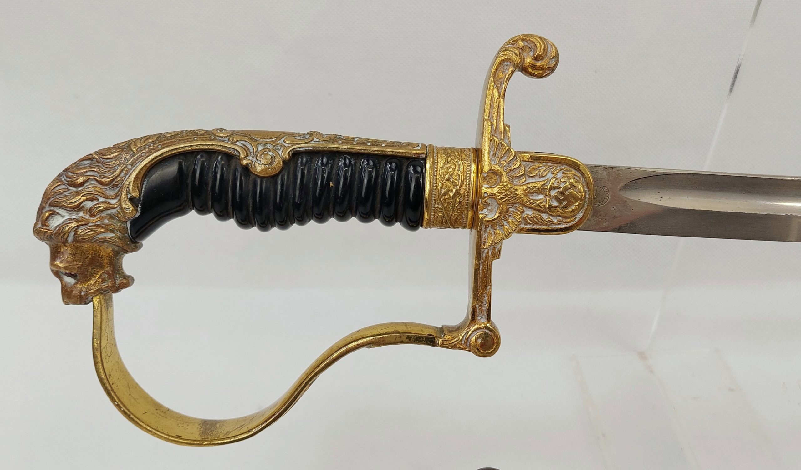 WW2 German Infantry Officers Sword By WKC With Its Scabbard - Image 5