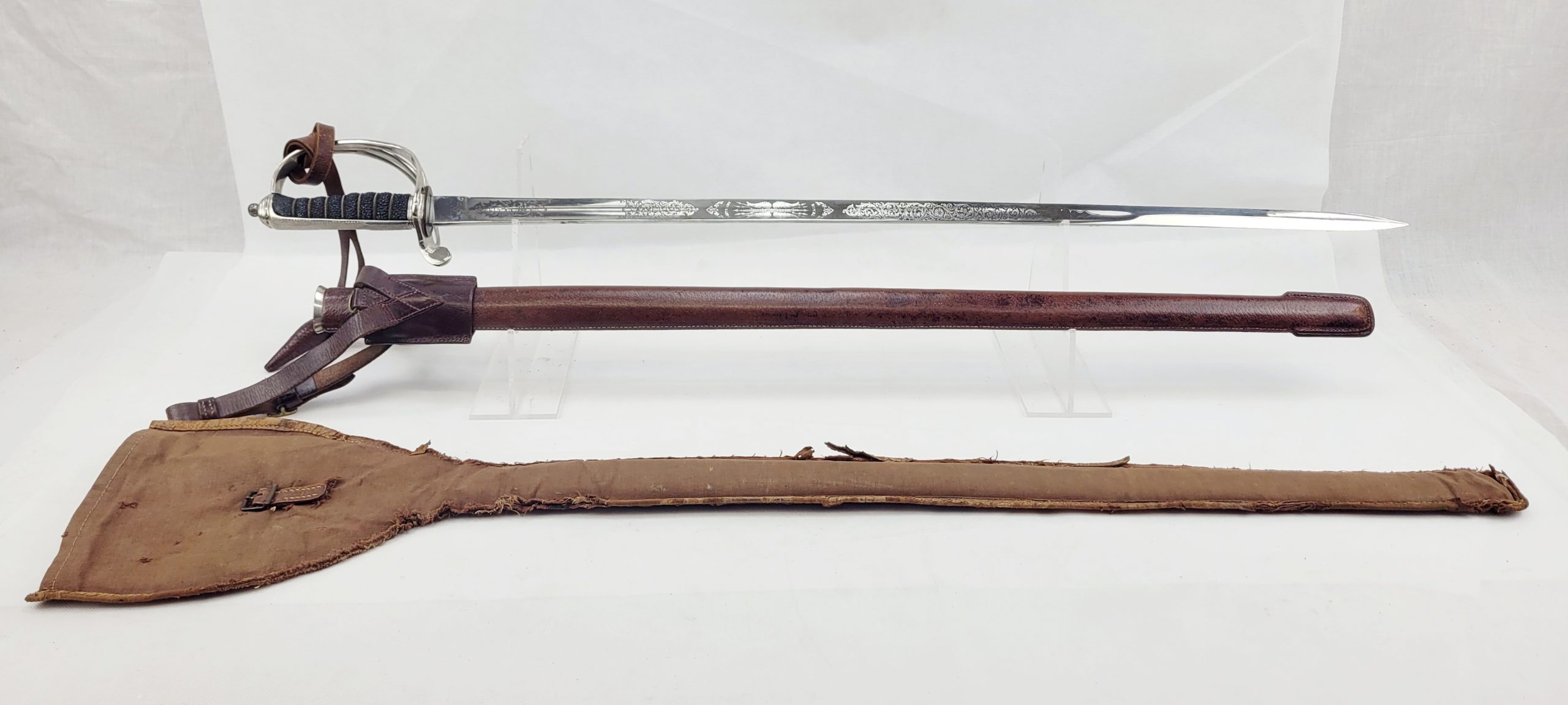 1827 Ptn. Royal Artillery Sword of Lt Col. D.A.D.J. Bethell - Image 2
