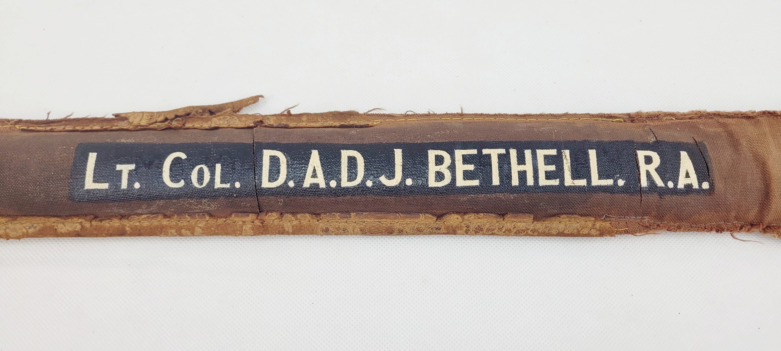 1827 Ptn. Royal Artillery Sword of Lt Col. D.A.D.J. Bethell - Image 7