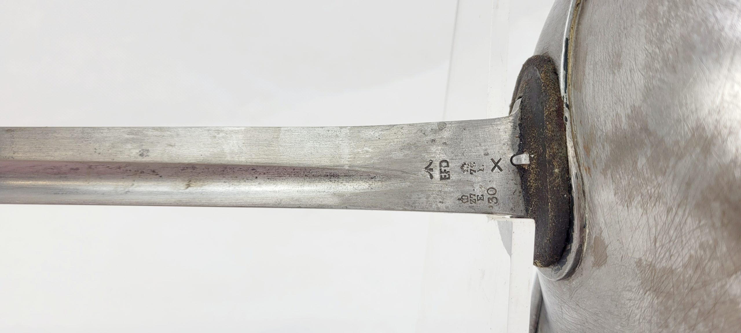 WW1 1908 Pattern 1916 Dated British Cavalry Troopers Sword & Scabbard Original Paint - Image 18