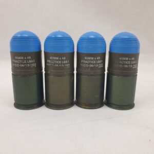 Inert 40mm Practice Grenade Rounds L8A1