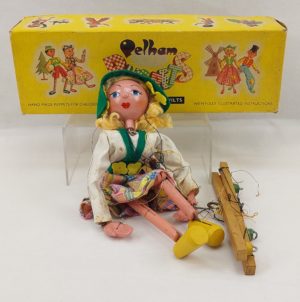 Boxed Circa 1950's Pelham Puppets Dutch Girl*