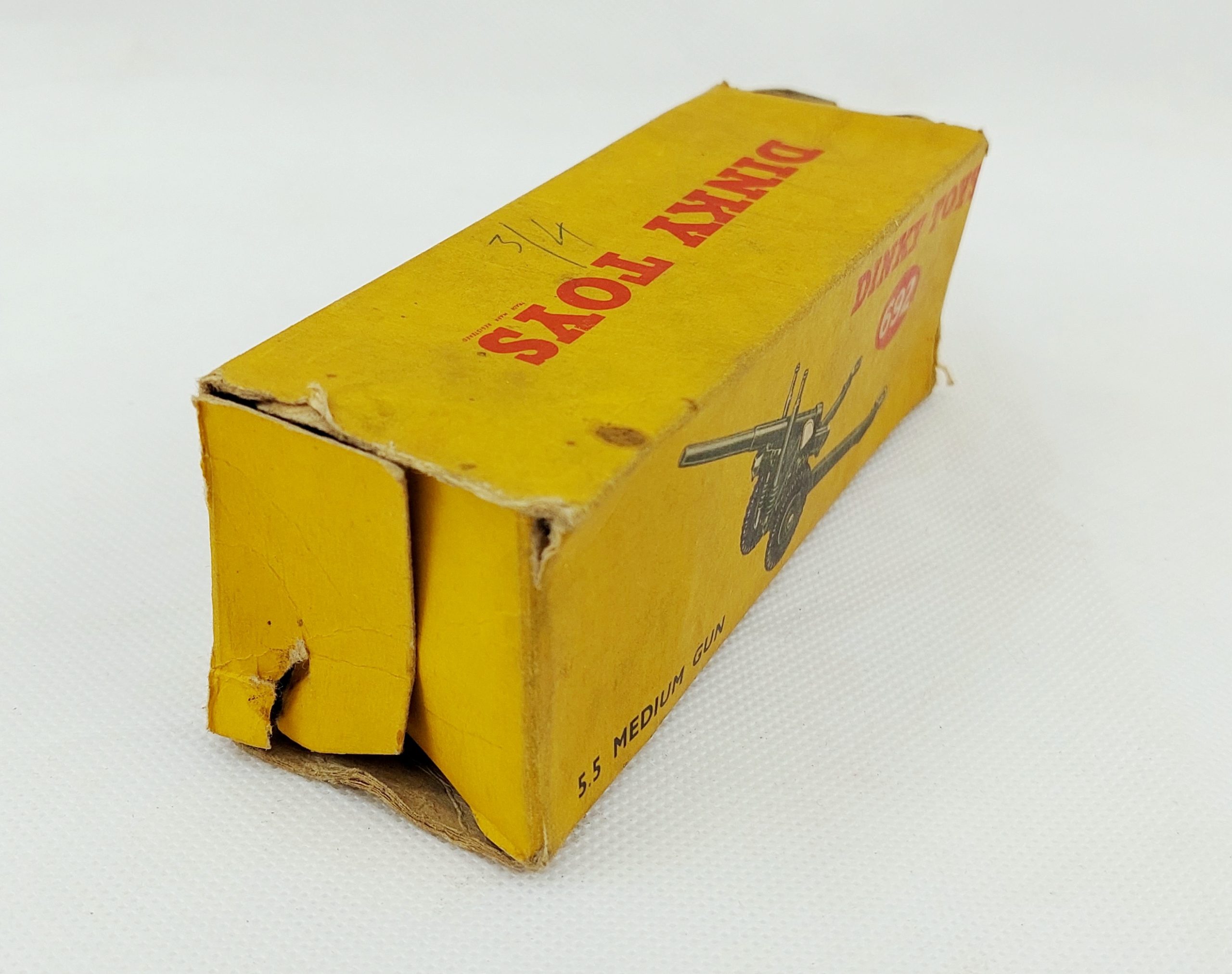 Boxed Dinky Toys 692 5.5 Inch Medium Gun - Image 8
