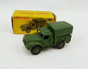 Boxed Dinky Toys Army 1 Ton Cargo Truck 641 #3