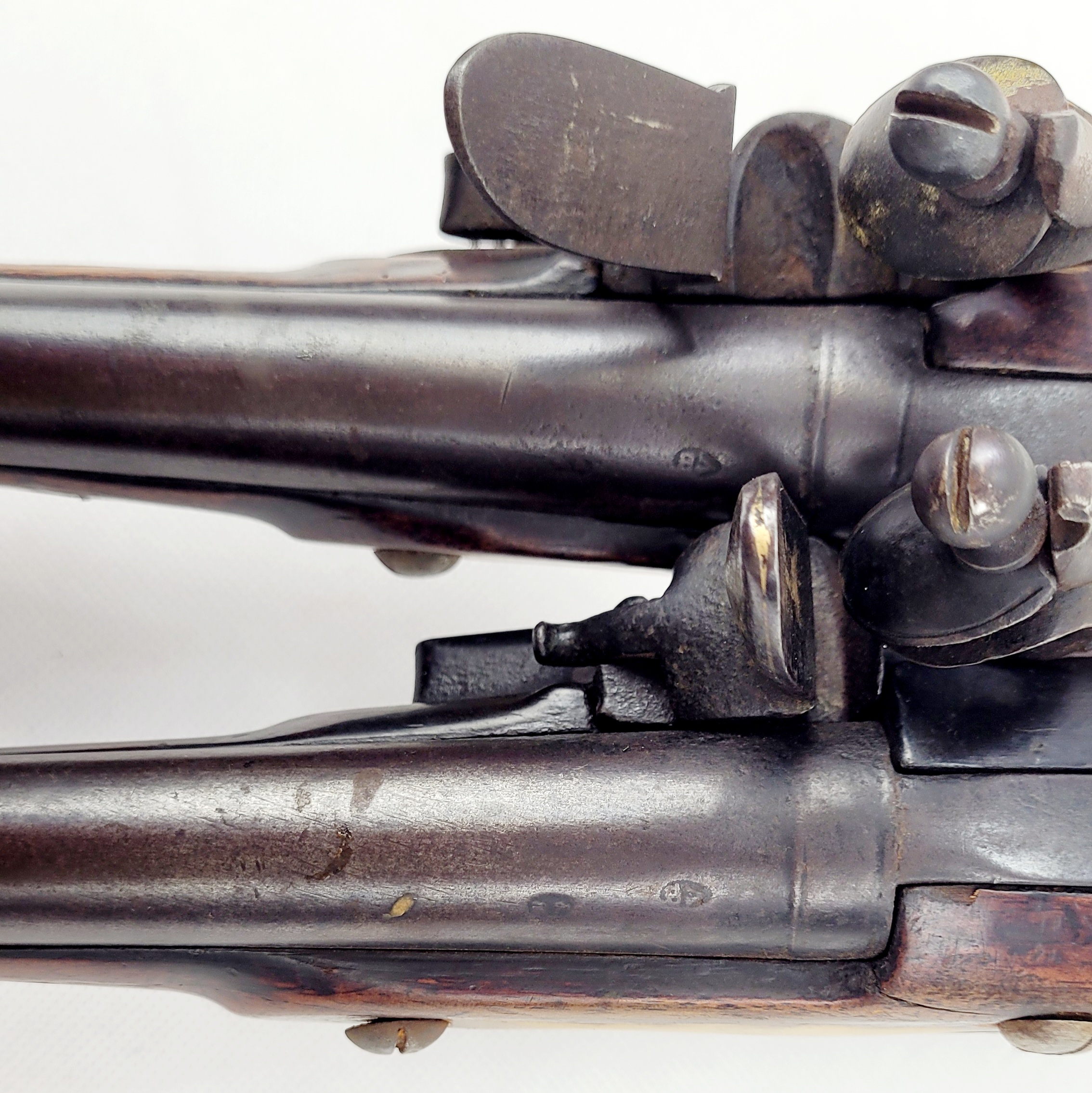 Cased Pair Of 18th Century British Officers Flintlock Pistols By Ketland - Image 10